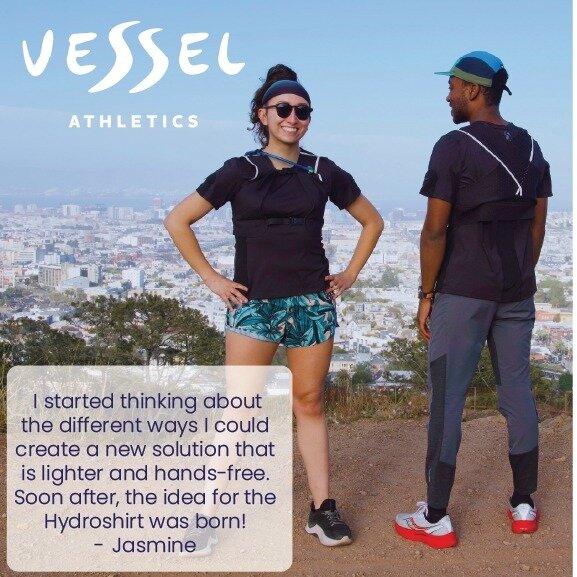 ✨Founder Feature✨ Jasmine from @vesselathletics wanted to create a highly functional, technical garment for marathon runners. Her idea was unique, but she stuck to her vision - we are so excited to support Jasmine in launching her products!

⚡ What i