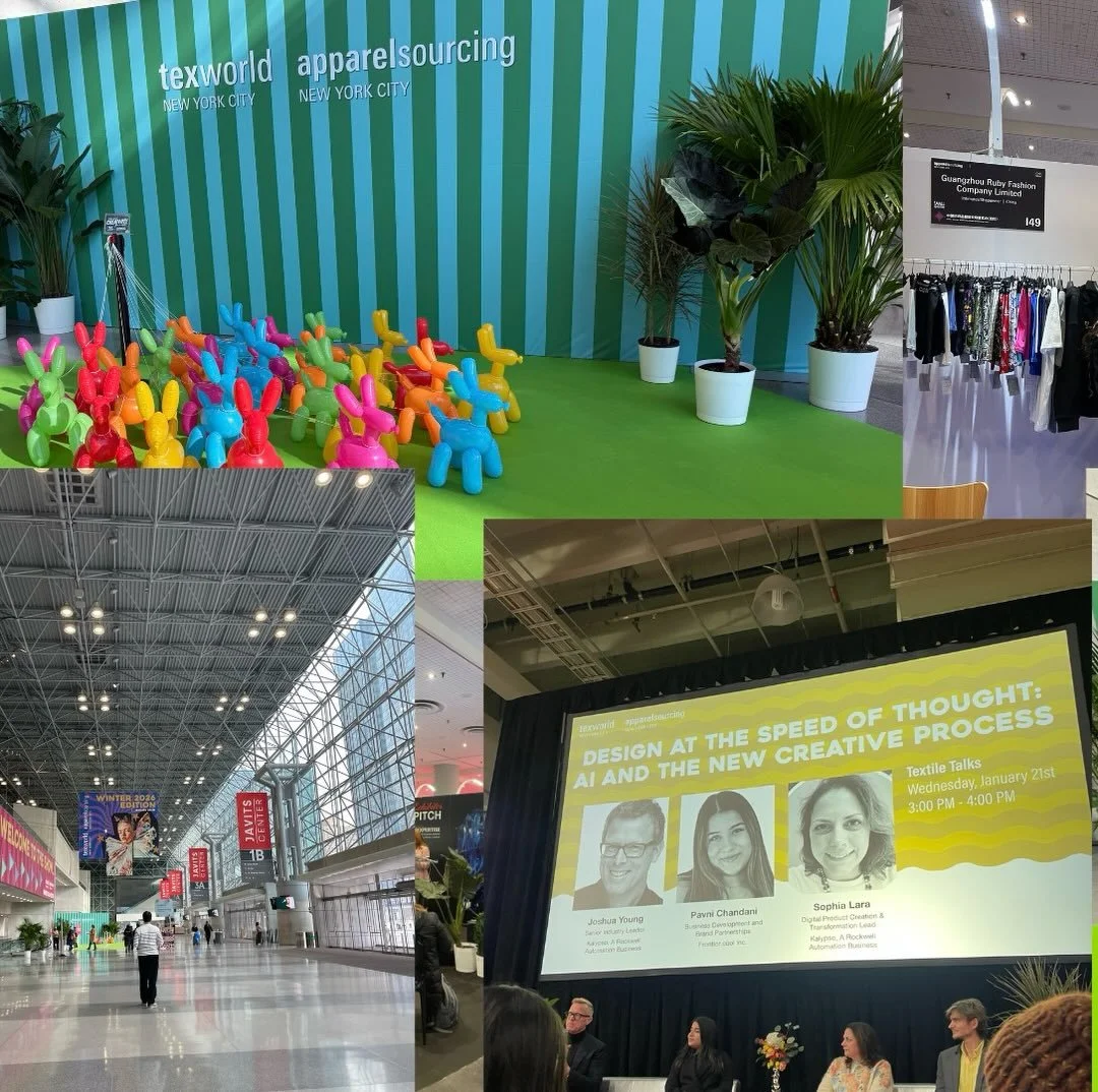 Boots on the ground at Texworld✨

Behind the scenes with the team! Building partnerships, meeting suppliers, and unlocking low-MOQ solutions. From khaki and pinstripes to AI and circularity innovations.

Always learning. Always connecting. Big things