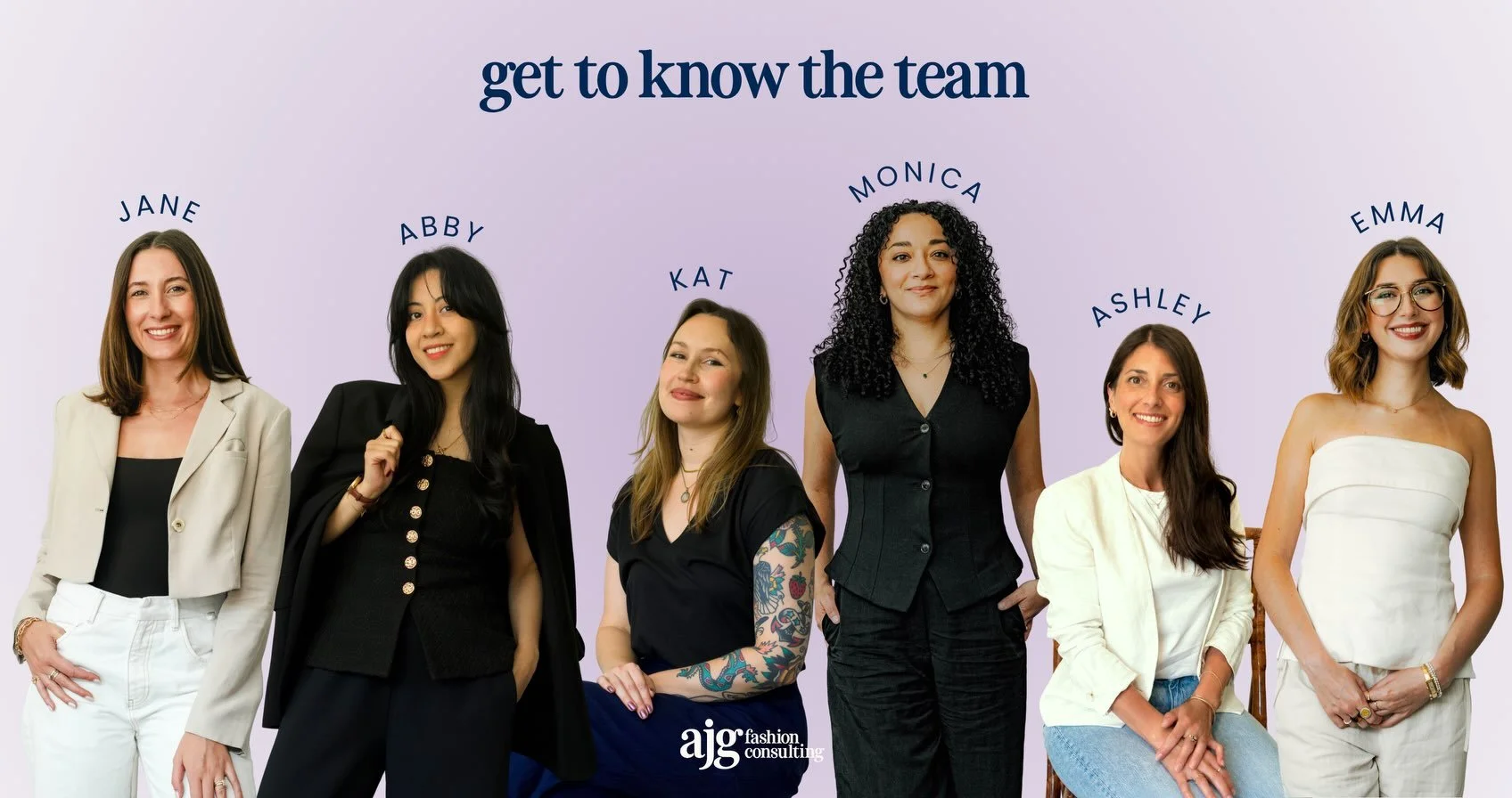 Get to know the dream team behind AJG Fashion Consulting 💭🩵

These are the ladies making it all happen.

Comment who you have the most in common with 🤭