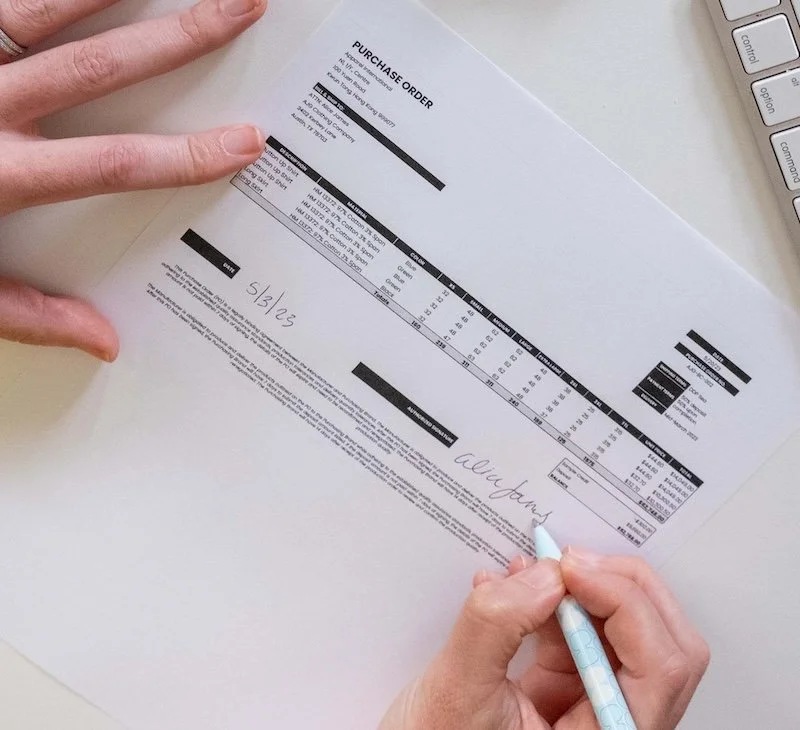 AJG Fashion Consulting team managing apparel profit strategies and purchase orders for scaling brands.