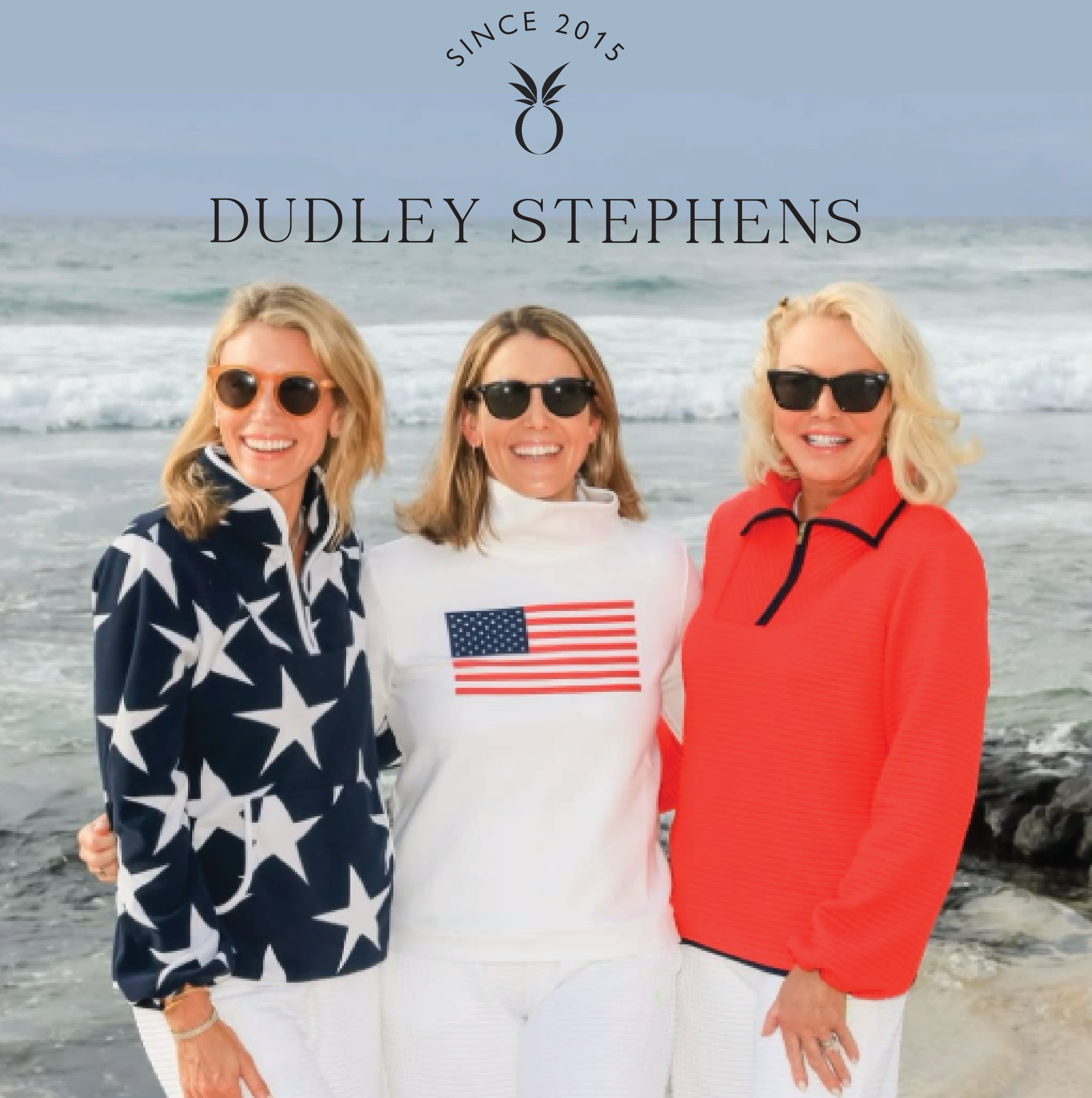 Sisters Lauren and Kaki, along with their mom, Bonnie, design our styles to stock their closets—and yours—with the essentials we all need and want.