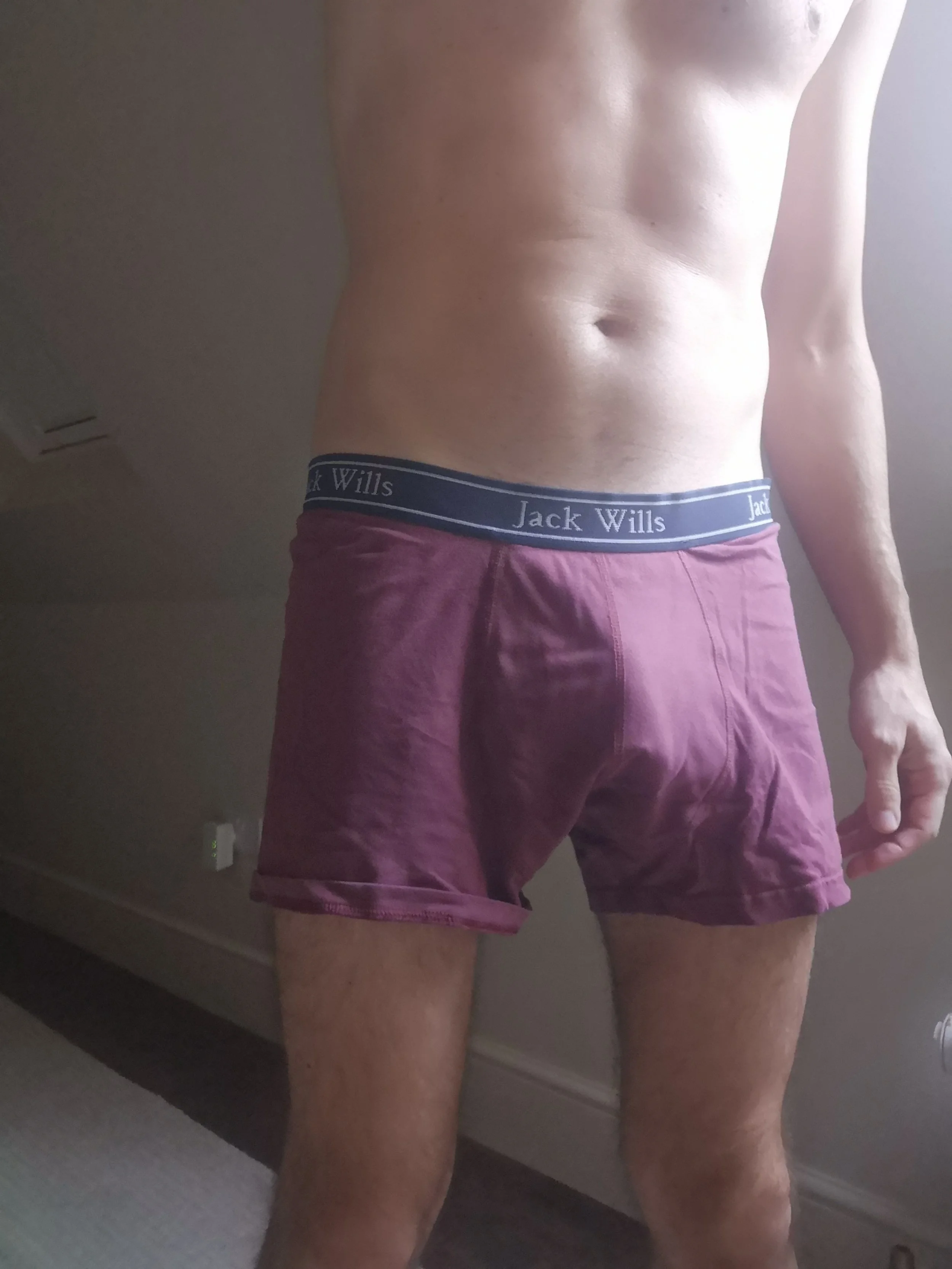 Luke's XL Jack Wills Maroon Boxers