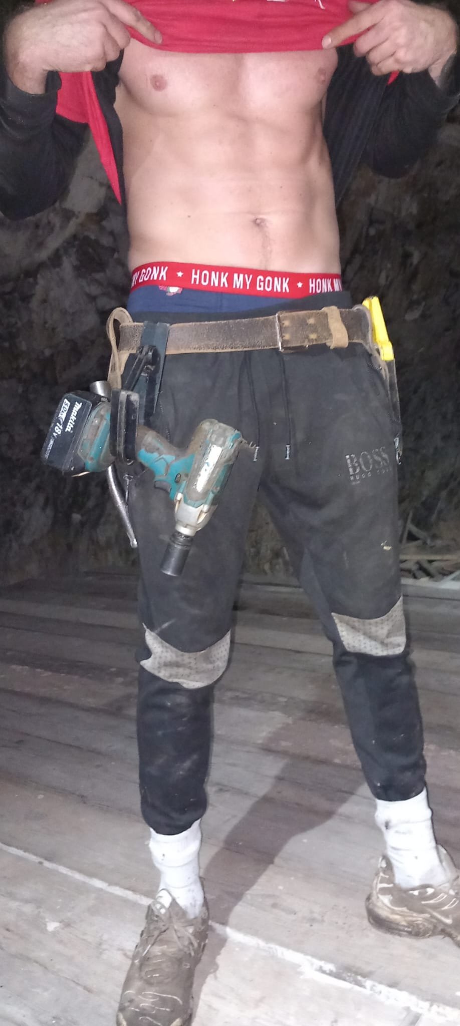 Builder's xmas boxers