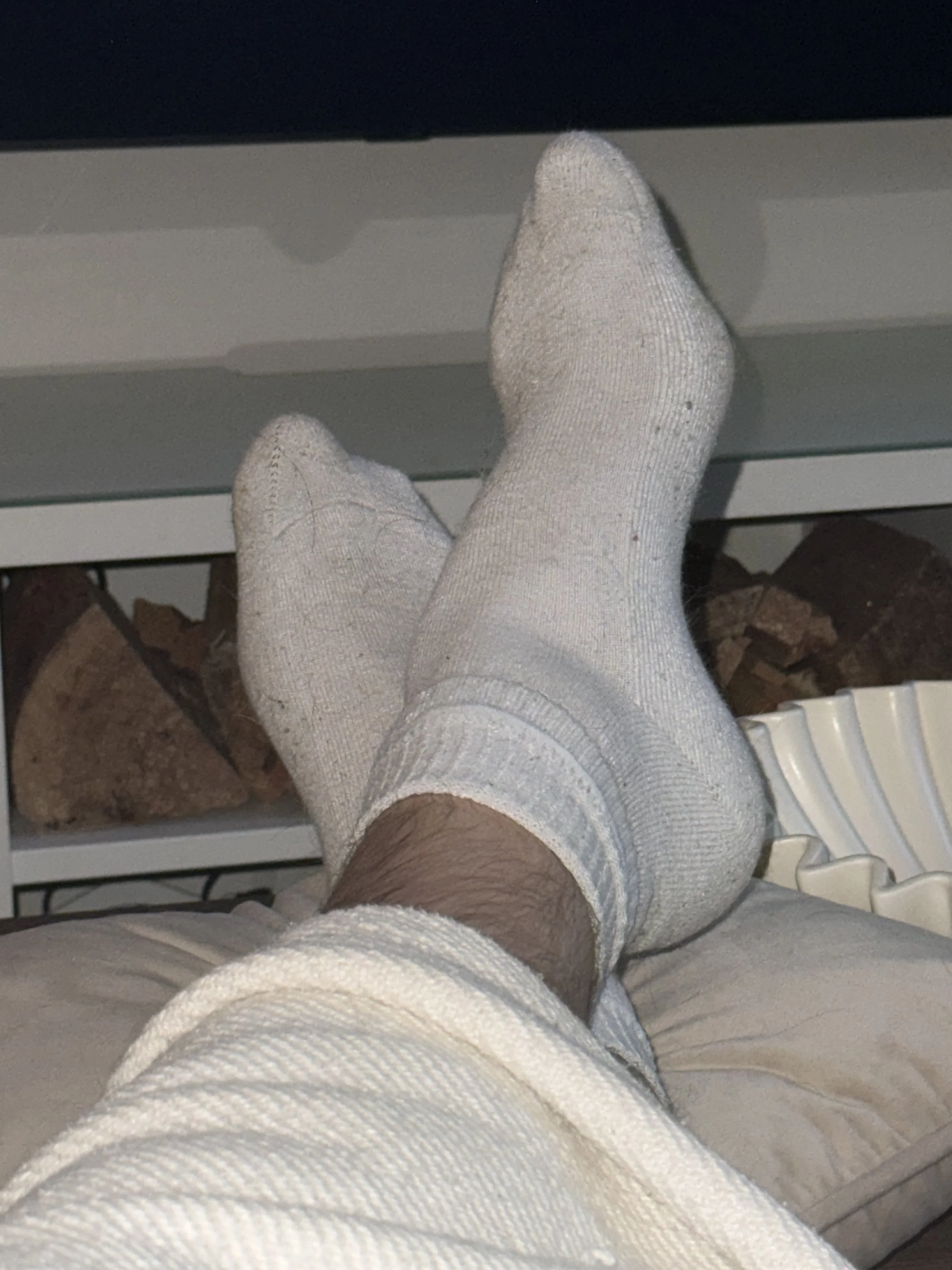 StrightLad's white socks