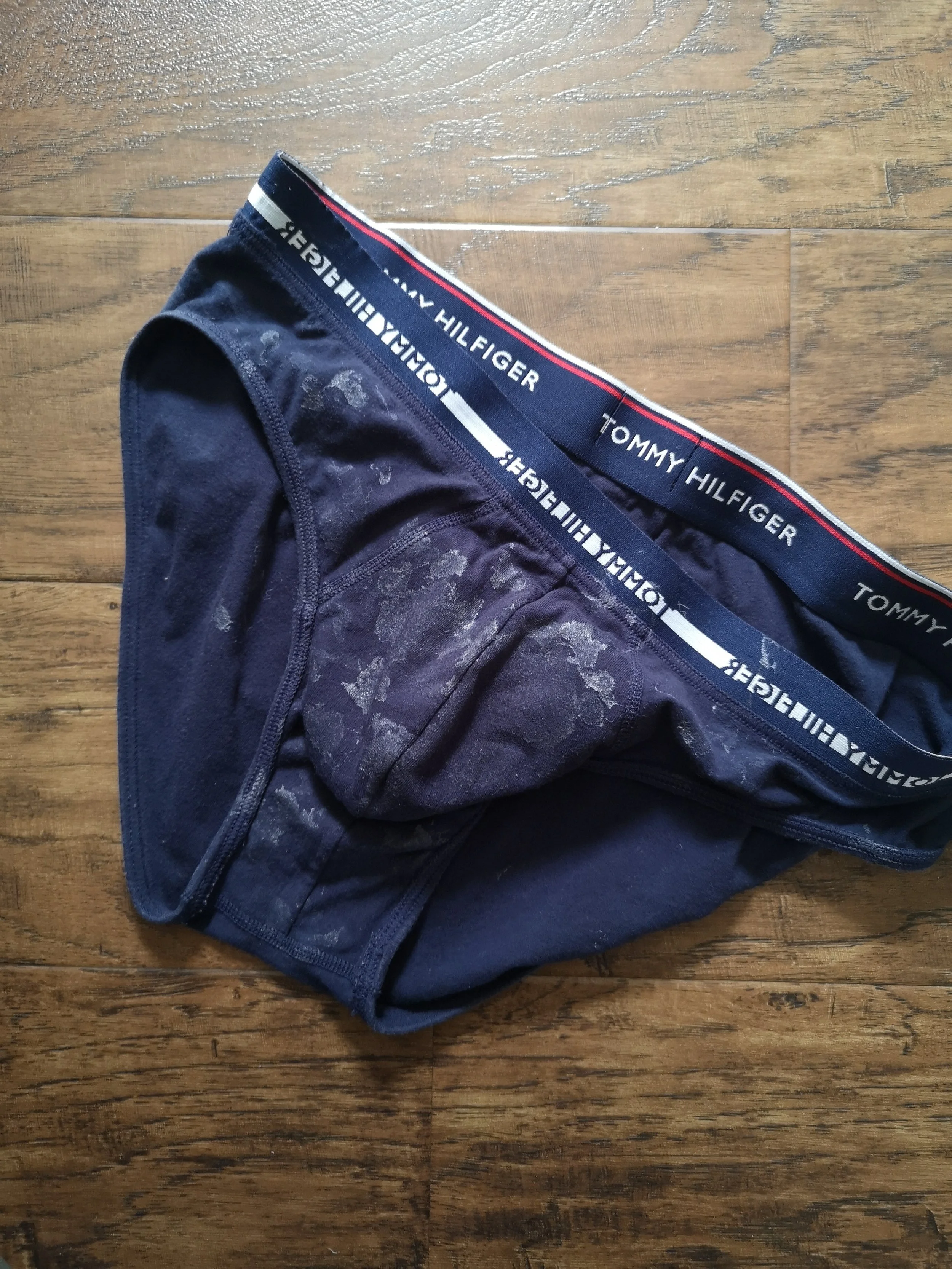 Luke's Large Blue + Red Spunky Tommy Hilfiger Briefs