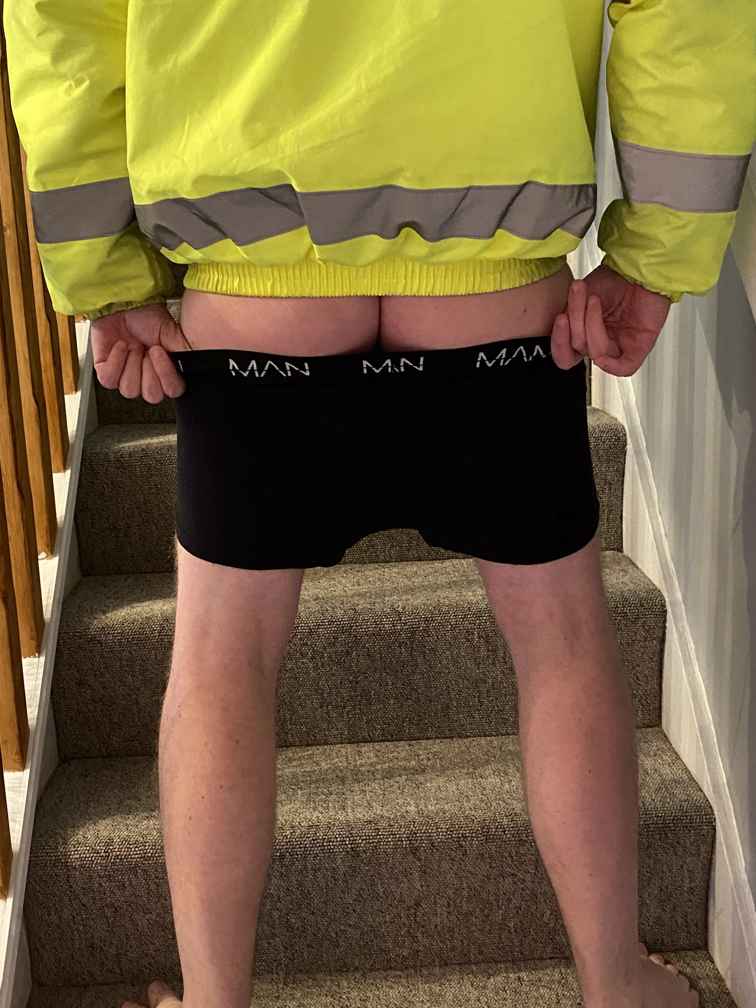 Chirs' black Man boxers