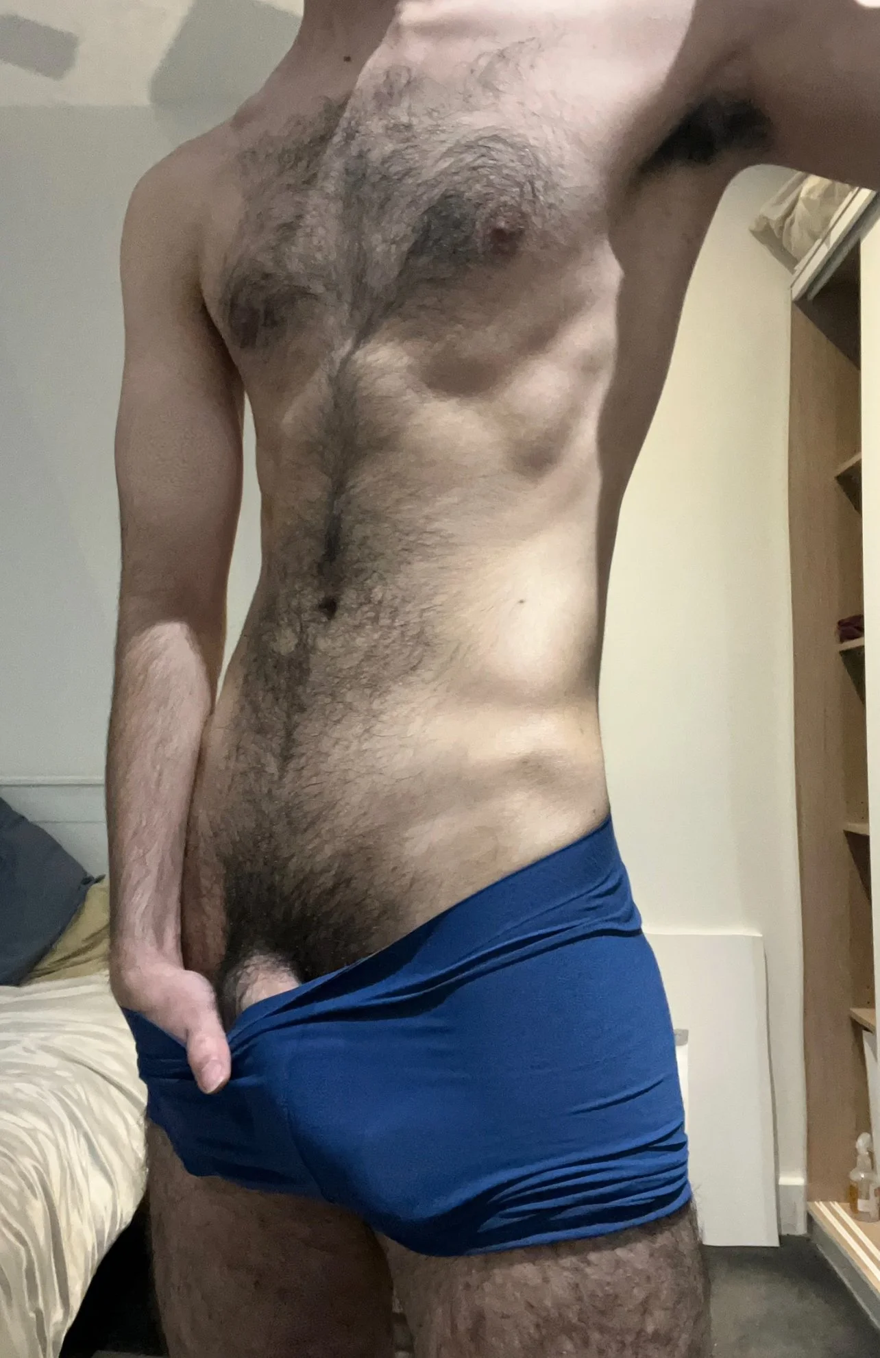 UKFelix20's sticky blue boxers
