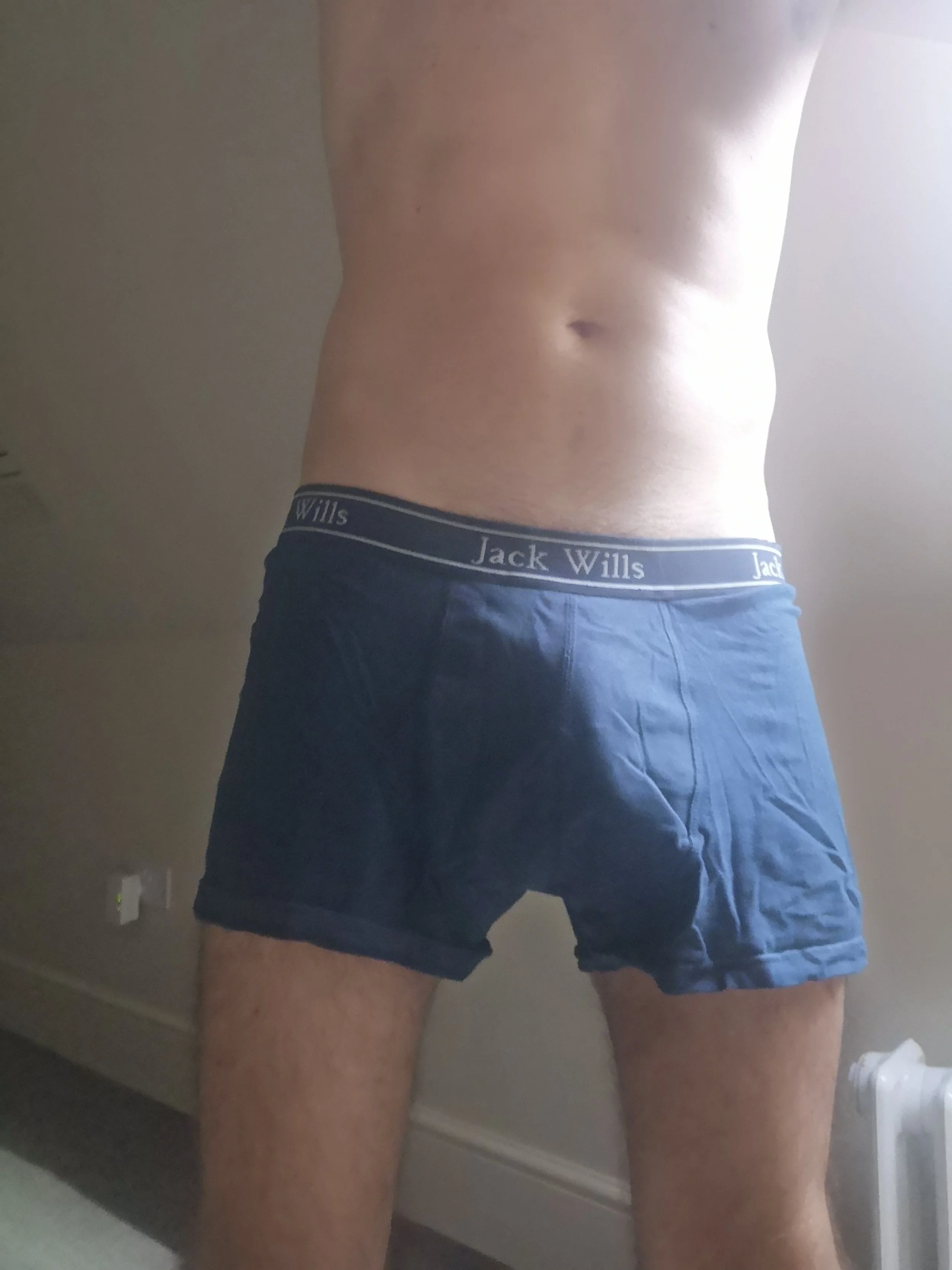 Luke's XL Jack Wills Blue Boxers