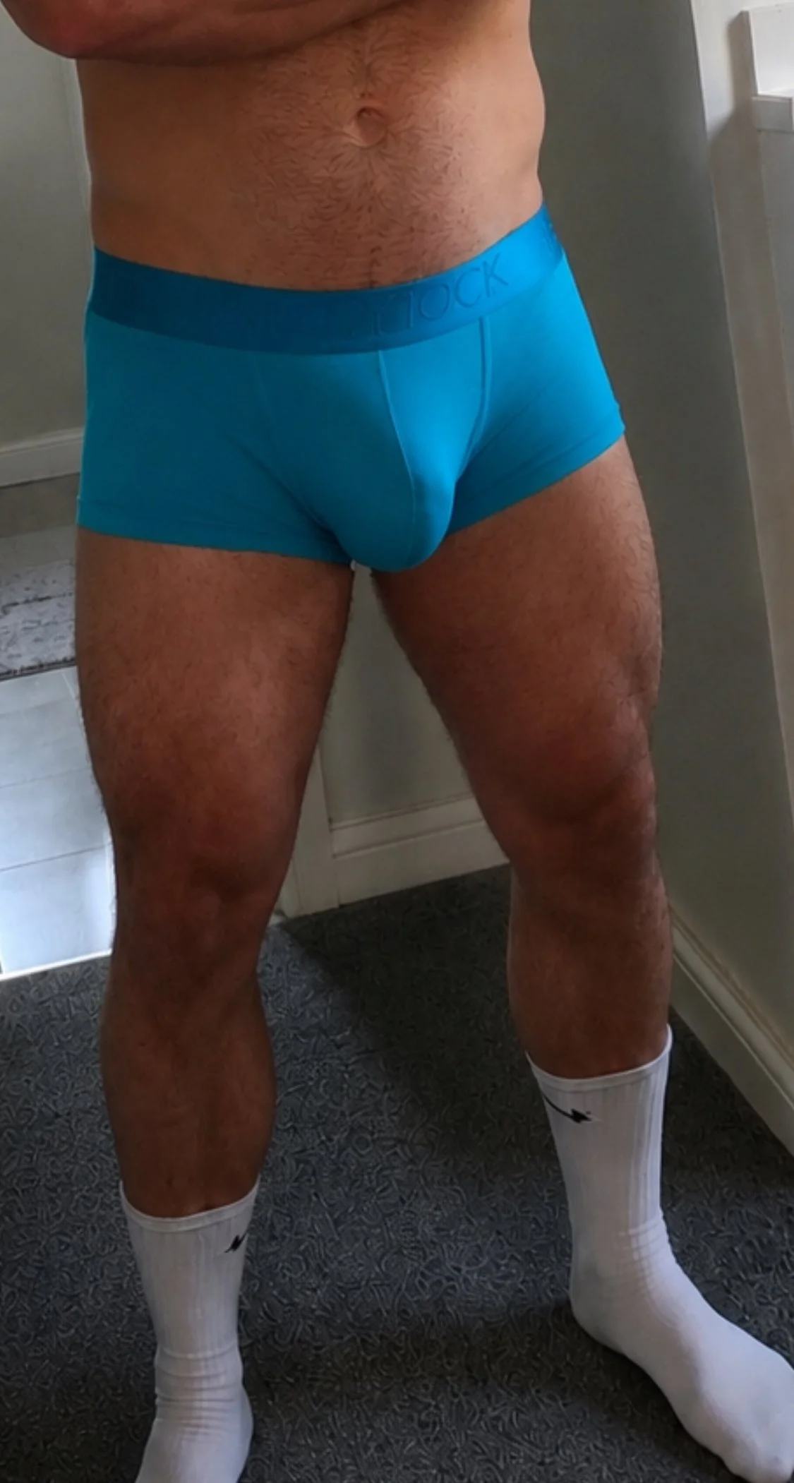 Dicdicdic's Stretchy Blue Boxers