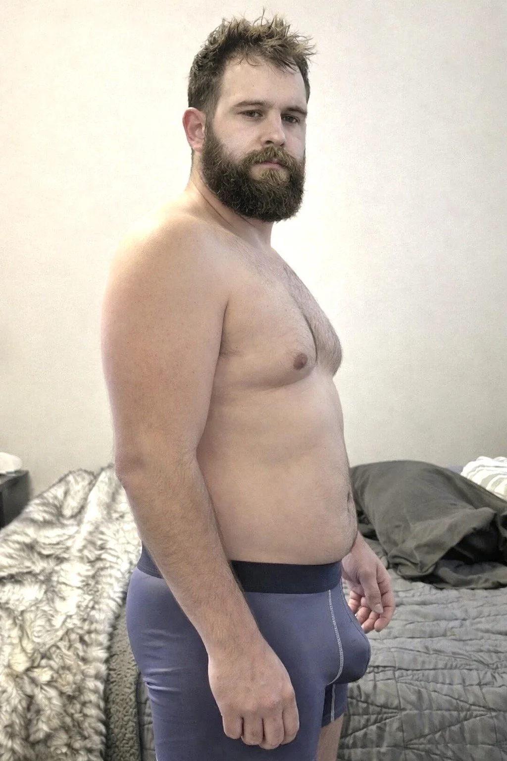 DicDicDic's purple pouch boxers