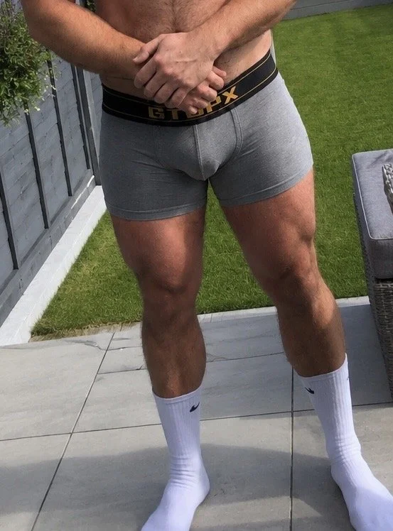 Dicdicdic's grey boxers