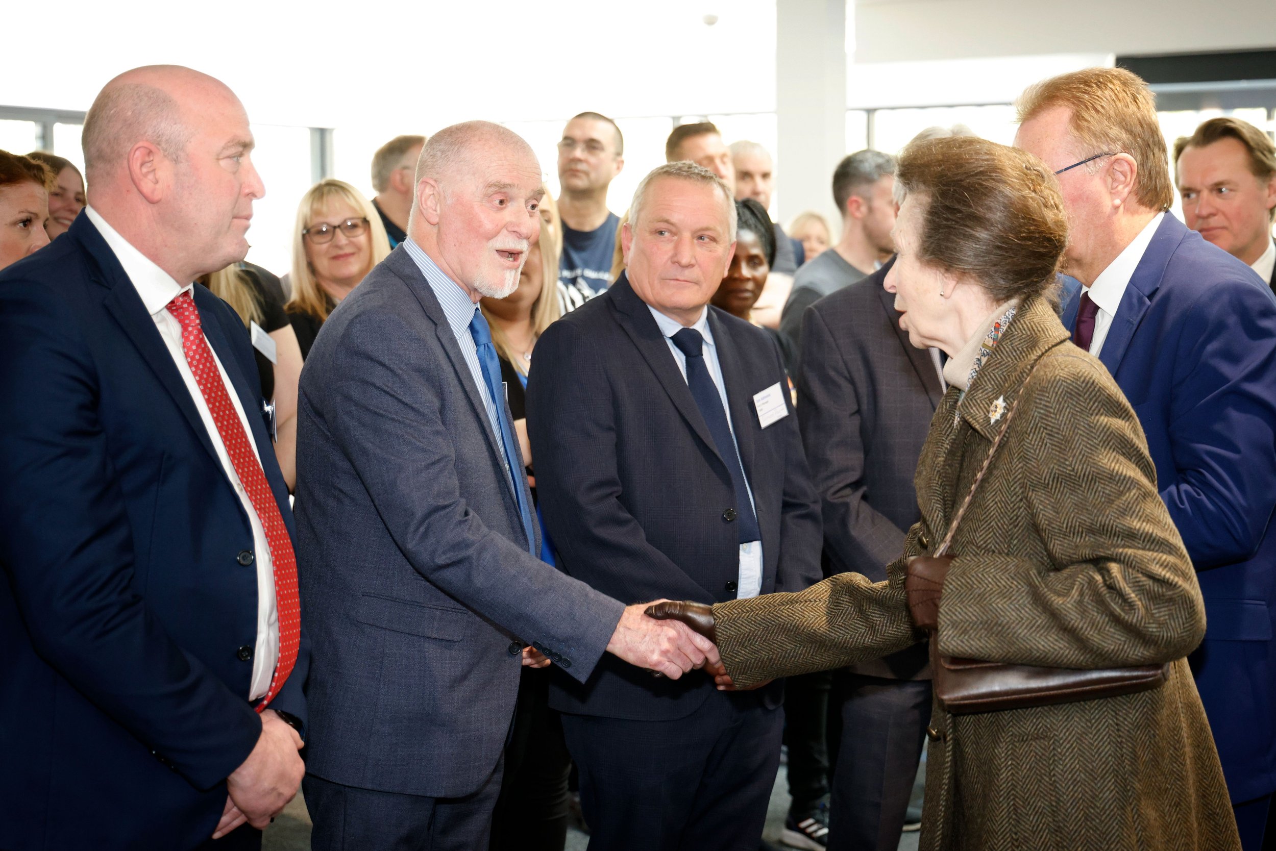 Royal visit at Eastwood Park