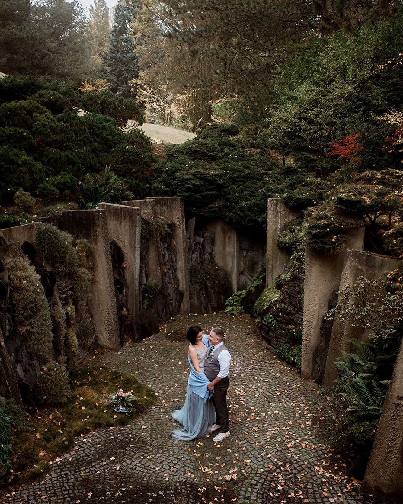 Recently came across this photo of Martina and Michael I took a few years ago at their small wedding in Brno, my home town. I don&rsquo;t think I ever shared this and I have no idea why. I like it a lot and will never forget how they decided to climb