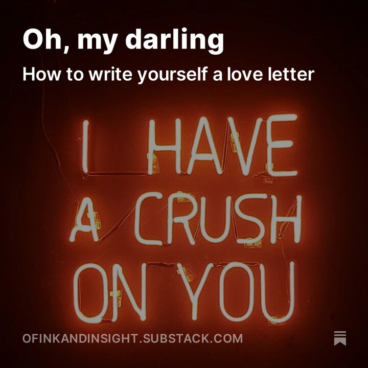 A special treat for all you lovelies. ❤️

Follow quicklinks in bio to Substack.

And send me some love by subscribing - xoxo

#bemyvalentine #loveletter #tellmeic #writeplayconnect #insightwriting #writingandresilience #journaling #journalinspiration