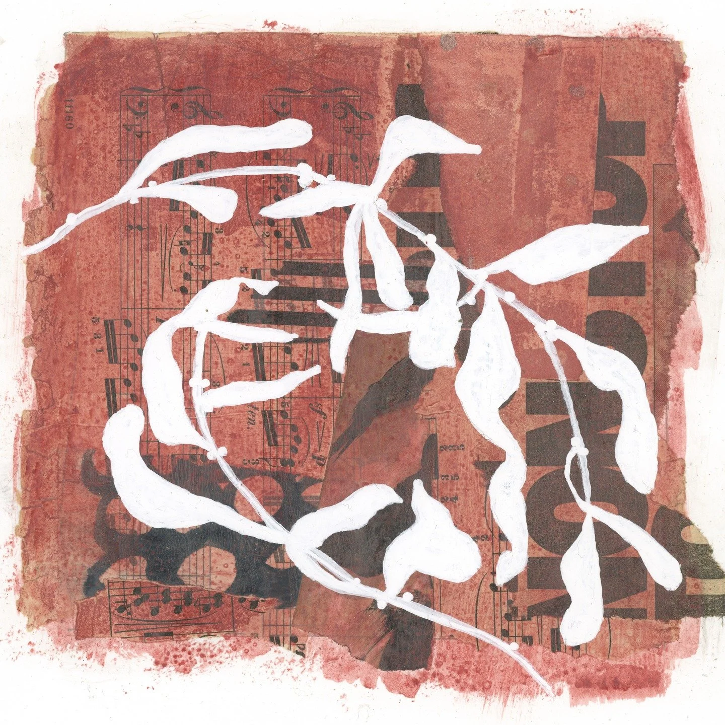 Some pieces take a long time to name. This one knew its own.

Nonstop - 7x7 in. mixed media collage with vintage ephemera by Cynthia Berg, 2023; framed and available.

#botanicalart #botanicalartwork #mixedmediacollage #modernbotanicalart #botanicala