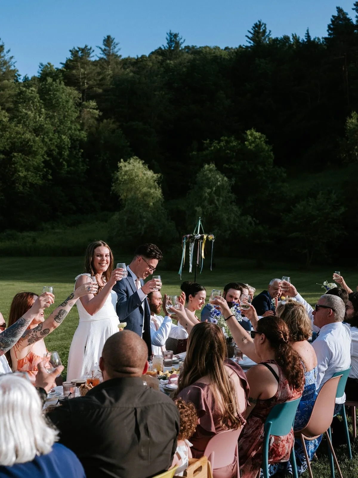 Cooking up love!!! 👩&zwj;🍳💞🌈 Planning a wedding for next year? We bring creativity to cocktail hours, farm-to-table buffet + sit-down dinners, and seasonal desserts. 💃🏼 🕺🏽 

Want a peek at an IRL wedding we&rsquo;ve catered? 👀 Prepared to be