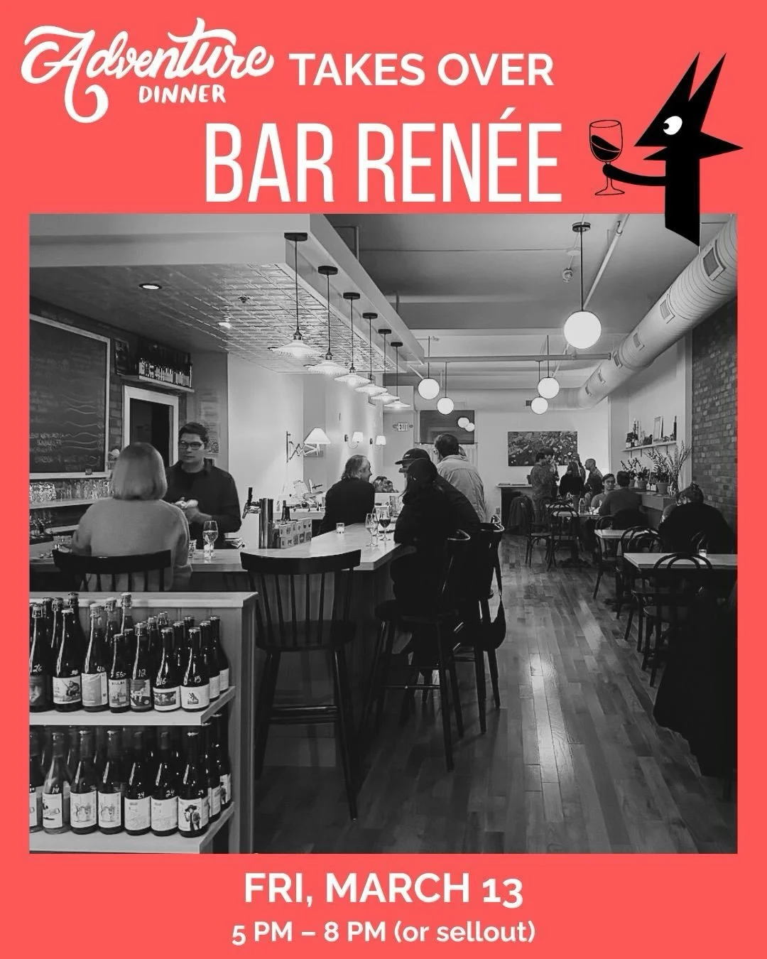 The @adventuredinner squad is coming to Burlington cutie @bar_renee_vt on Fri, Mar 13th!!! AD Executive Chef Eric has crafted a New England Hygge menu of cozy comfort food that will warm your core for the last leg of this cold winter.

You&rsquo;ll o