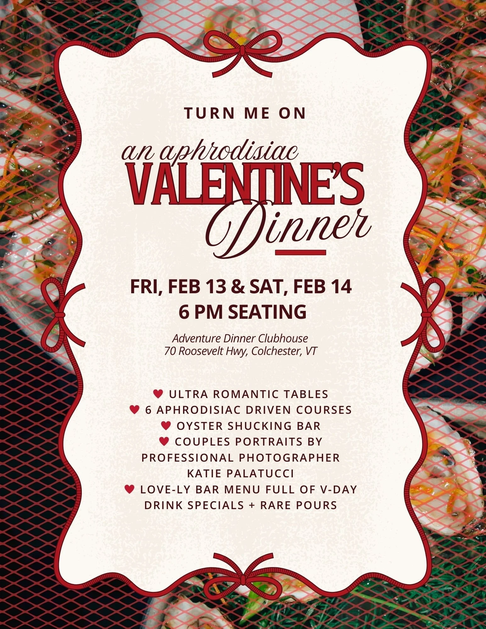 Turn Me On: An Aphrodisiac Valentine's Dinner