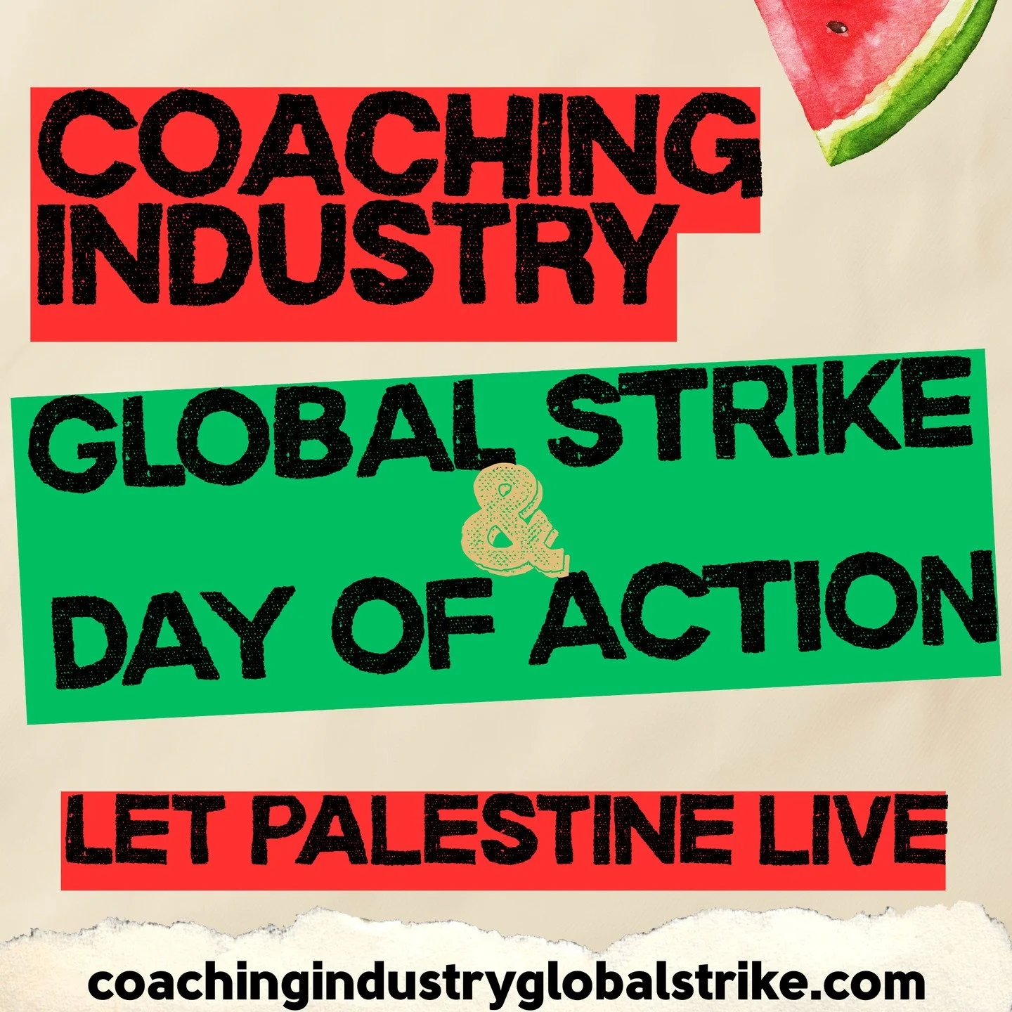 In solidarity 🍉 Please join us ❤️