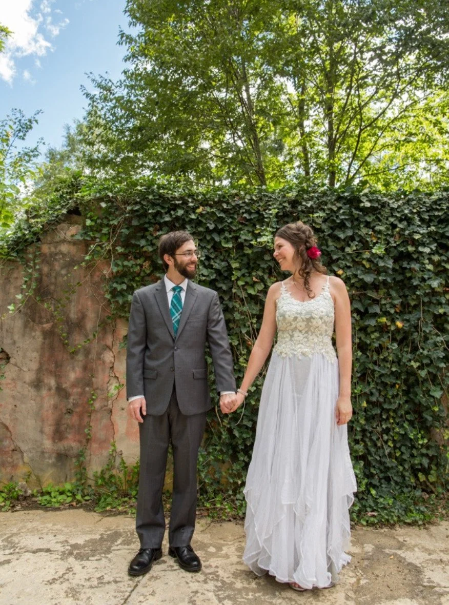 Happy 9 years married to @danrosener , the best partner I could have dreamed up for myself, and the best father I could have dreamed up for our babies. I adore you. Your fierce support and the ways you hold my future visions with me makes up for how 