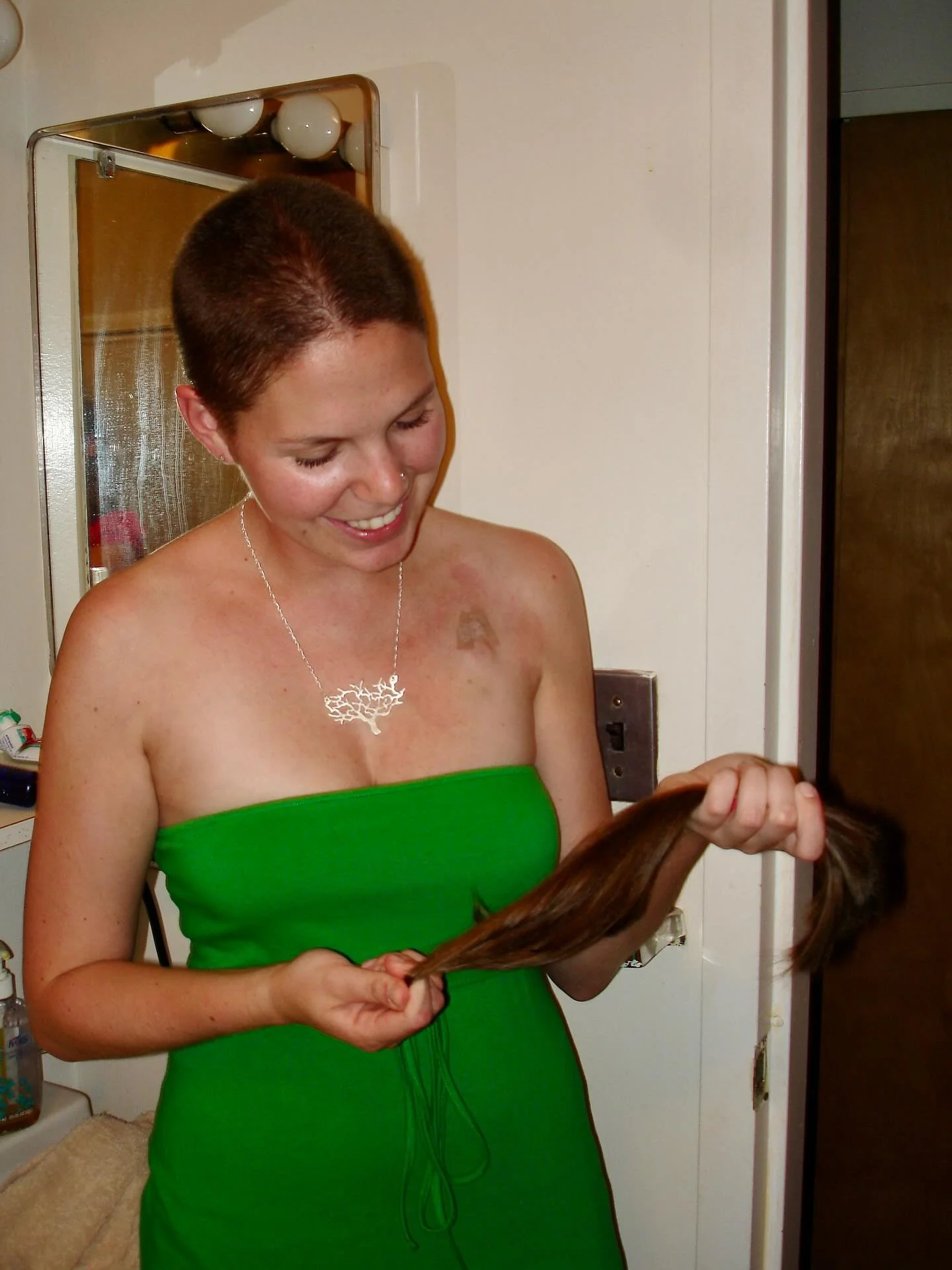 Remembering the day I found out I was cancer free (October 12!) and how it gives me the opportunity to celebrate this version of me. The one who was terrified but brave as hell, whose courage and mantra of &ldquo;if I can get through this, I can get 