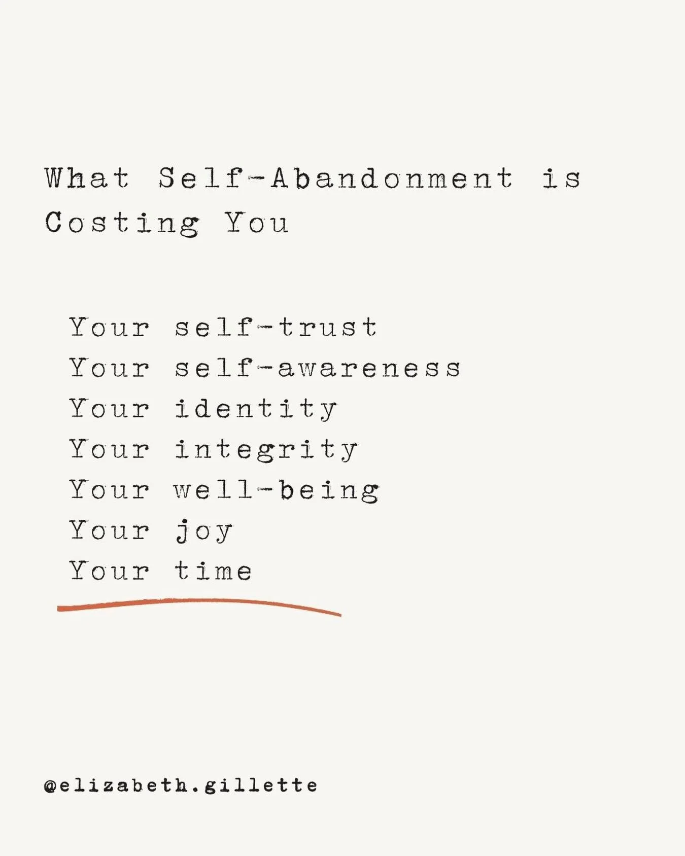 🧡Your trust in yourself erodes every time you give your power to someone else.
🧡Your self-awareness decreases because you are constantly looking to others to solve problems or reduce discomfort.
🧡You begin to doubt yourself and rely on others to r