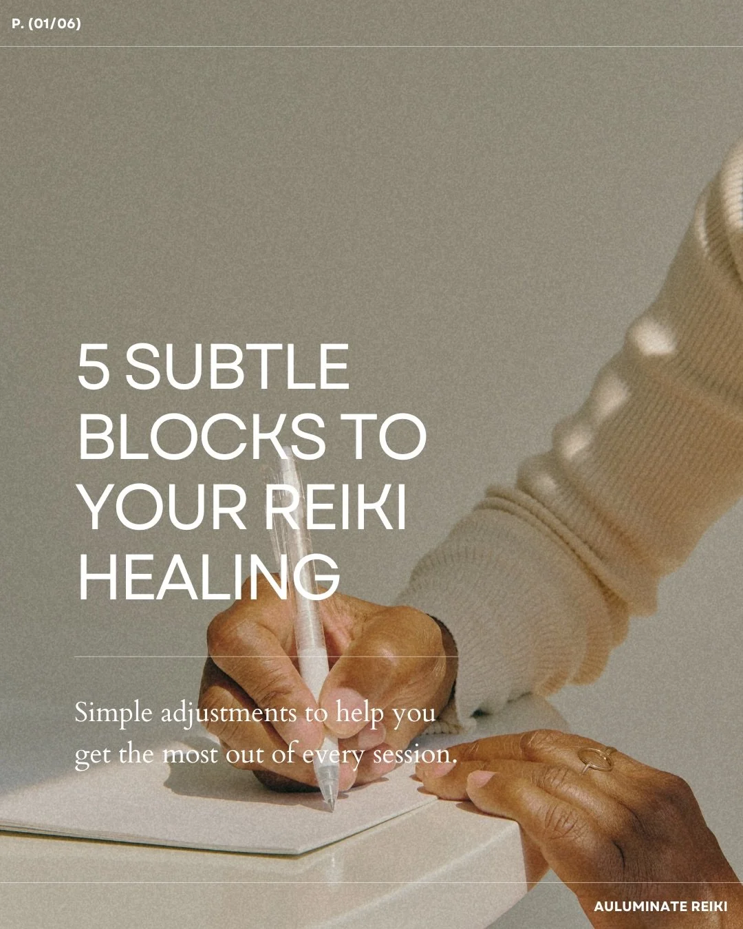 Deep rest isn&rsquo;t accidental; it&rsquo;s curated. 🌿 
A seasoned Reiki practitioner knows that the depth of the session is determined by the details. 
It&rsquo;s in curating an environment that encourages calm relaxation: the temperature of the t