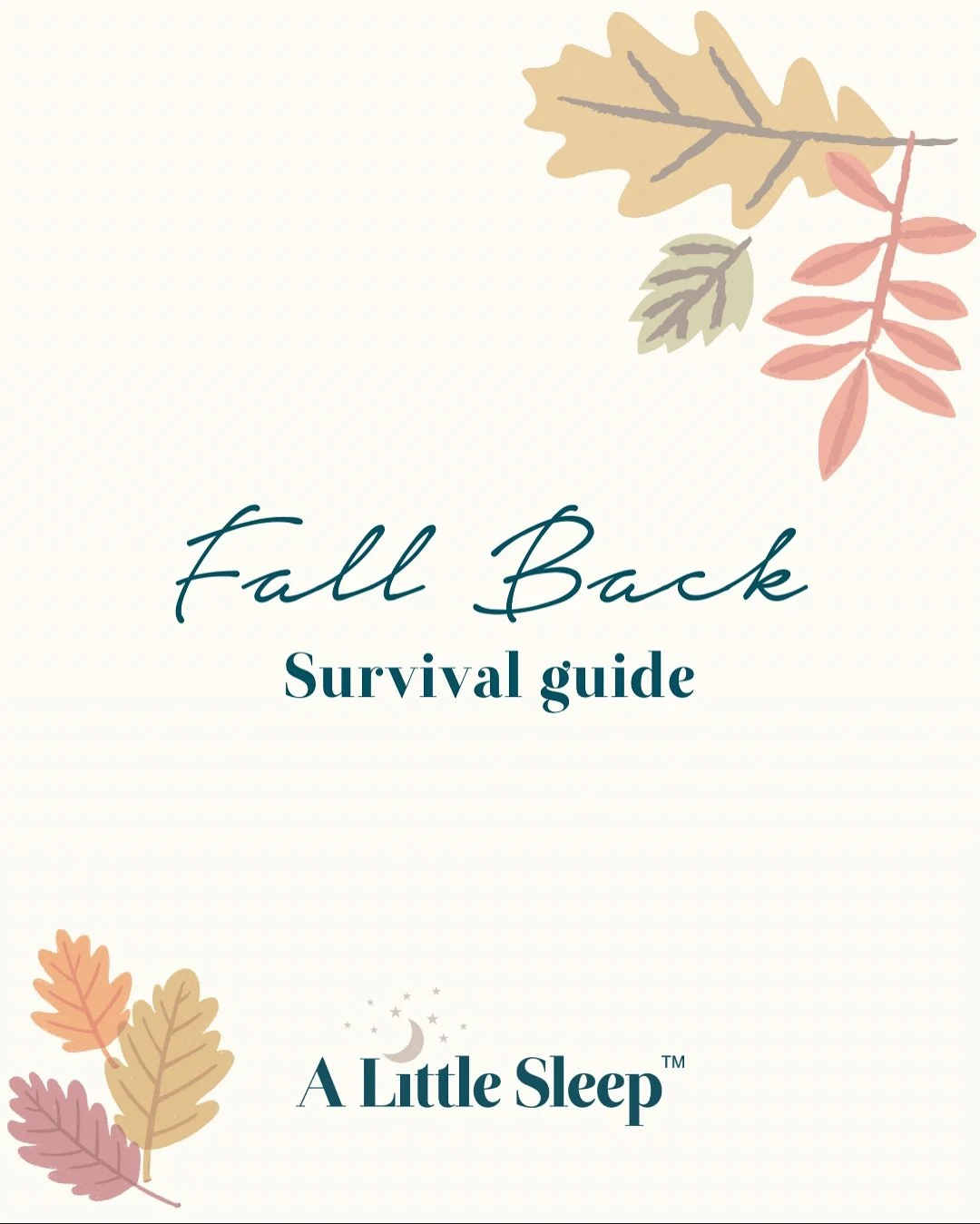 🍁It’s time for everyone’s least favorite time change…Fall back. Gahhh. For my early rising babes, I’m sorry, but this one is NOT for you. Sunday November 2nd. Mark your calendars!
🍁I’d like to point out that no matte