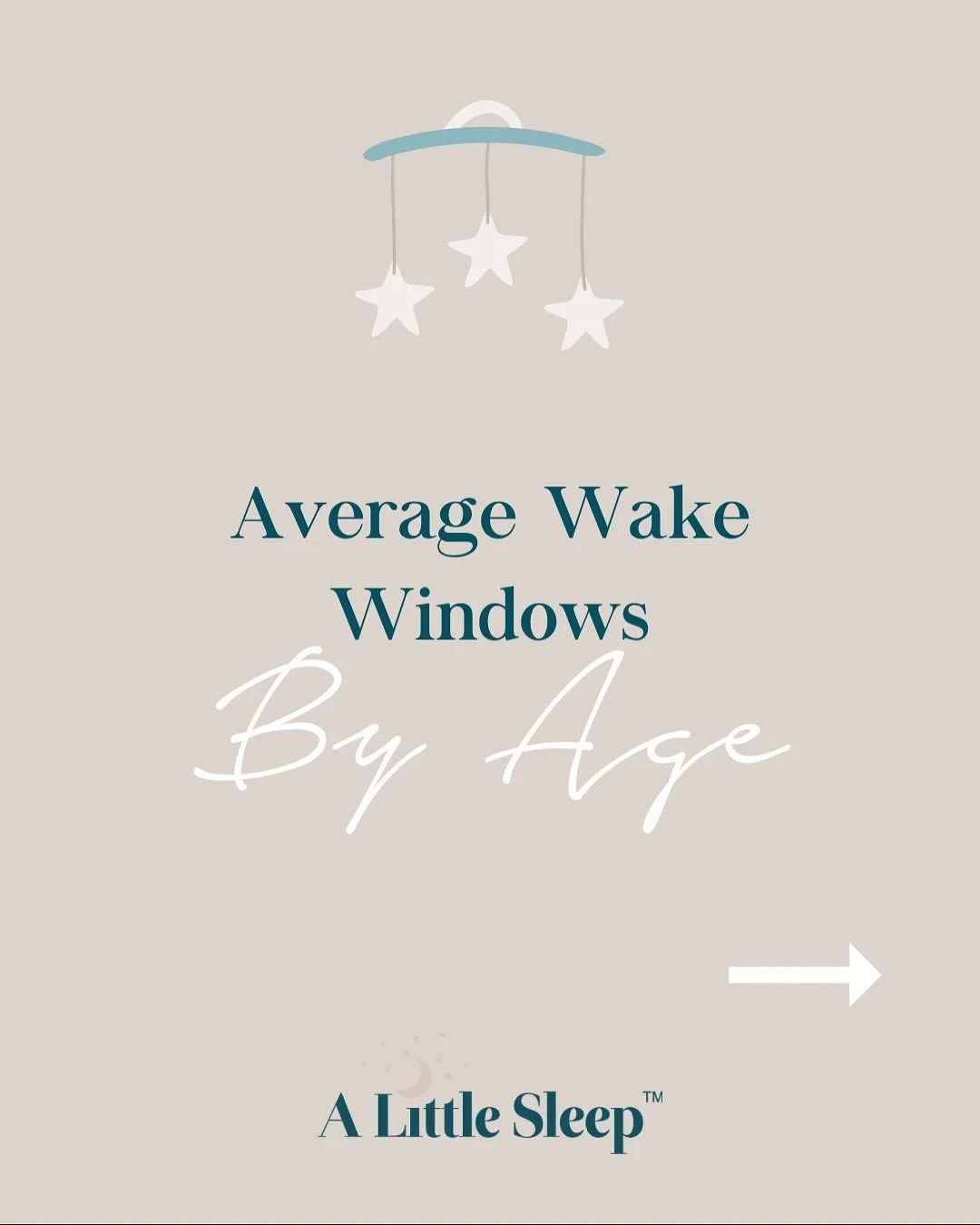 𝗛𝗲𝗿𝗲&rsquo;𝘀 𝗮 𝗪𝗮𝗸𝗲 𝗪𝗶𝗻𝗱𝗼𝘄 𝗖𝗵𝗮𝗿𝘁 𝗯𝘆 𝗔𝗴𝗲
 to help you figure out when to put your baby down for sleep 💛
If you&rsquo;ve ever wondered how long your baby should be awake between naps or before bedtime, this guide breaks down 