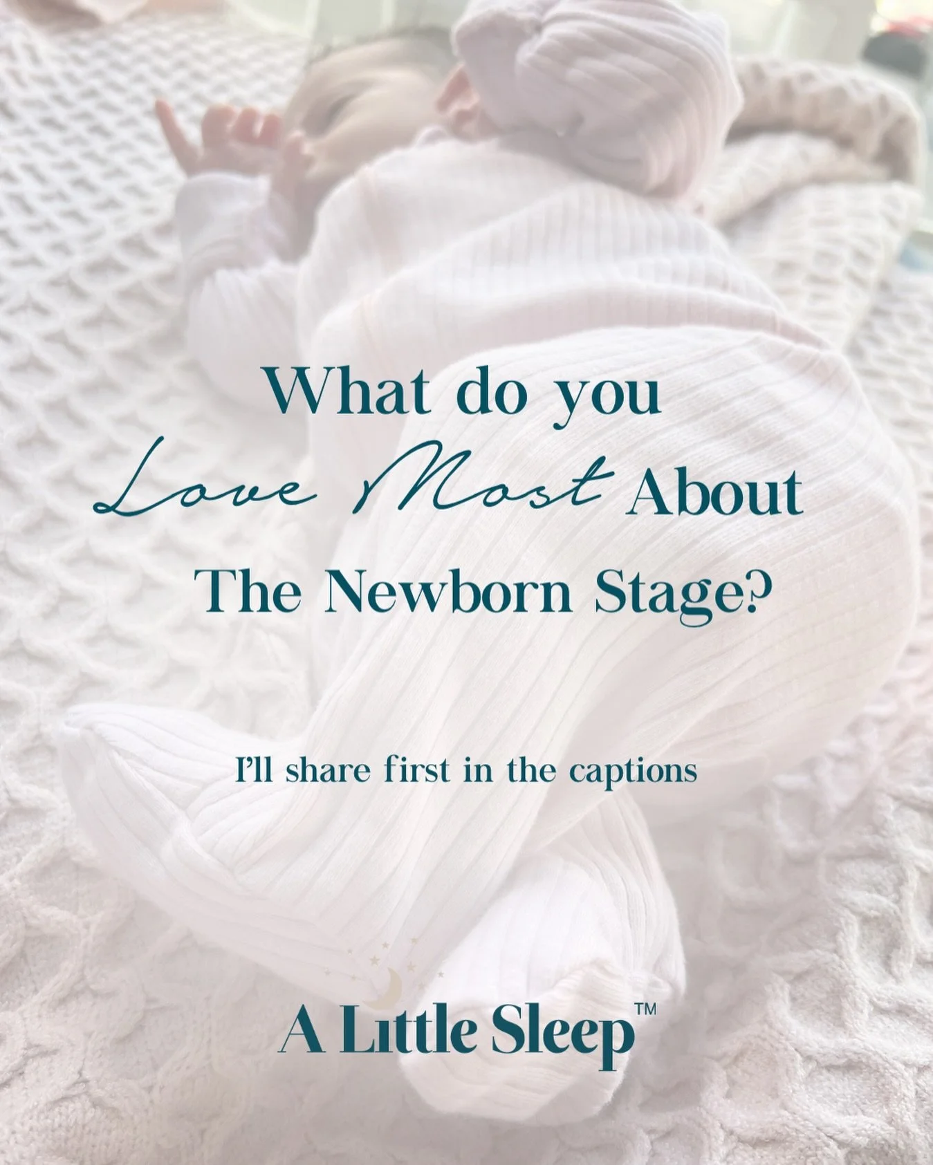 𝐋𝐞𝐭&rsquo;𝐬 𝐭𝐚𝐥𝐤 𝐚𝐛𝐨𝐮𝐭 𝐨𝐮𝐫 𝐟𝐚𝐯𝐨𝐫𝐢𝐭𝐞 𝐭𝐡𝐢𝐧𝐠𝐬 𝐚𝐛𝐨𝐮𝐭 𝐭𝐡𝐞 𝐧𝐞𝐰𝐛𝐨𝐫𝐧 𝐬𝐭𝐚𝐠𝐞&hellip;
We spend a lot of time acknowledging how tough and exhausting this stage can be &mdash; and it&rsquo;s true. 

But today I wa