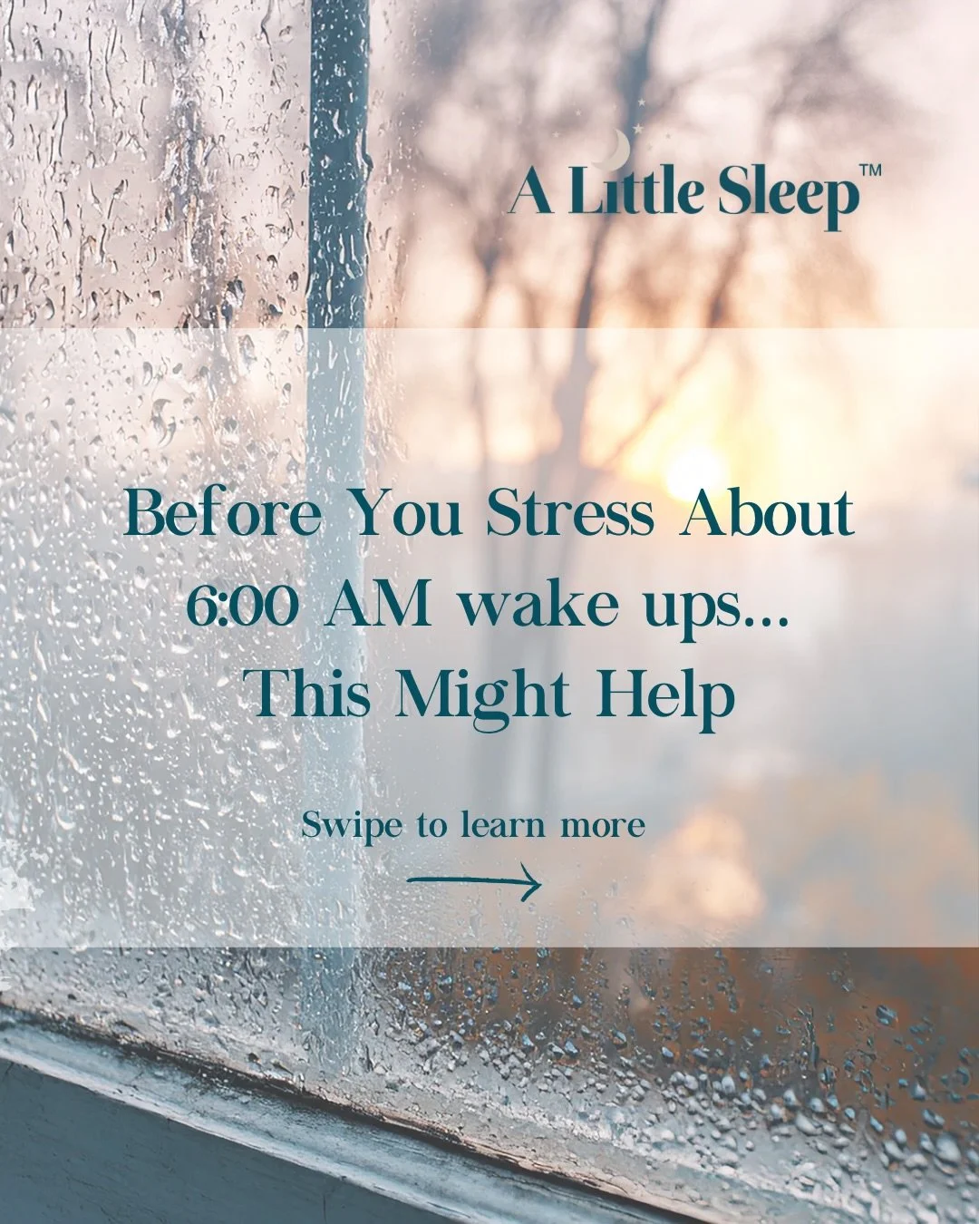 If 6:00 AM feels early to you, you&rsquo;re not wrong. It is early&hellip; just not classified as early rising biologically.

True early rising usually refers to habitual wakes before 6:00 AM, where babies are still tired but can&rsquo;t resettle.
A 