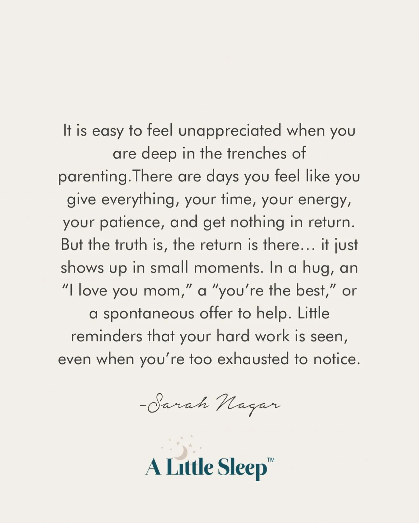 Some days feel like you pour from an empty cup. You give and give and wonder if anyone notices. And then out of nowhere comes a hug, an &ldquo;I love you,&rdquo; or a tiny offer to help. The return is there. It just shows up quietly, in small ways, w