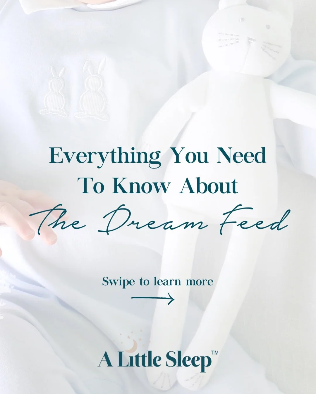 Some parents prefer to keep one nighttime feeding for a bit longer, and if that&rsquo;s you, a dream feed can be a helpful option. 
A dream feed is when you feed your baby while they&rsquo;re still asleep, usually before 11:00 pm during one of their 