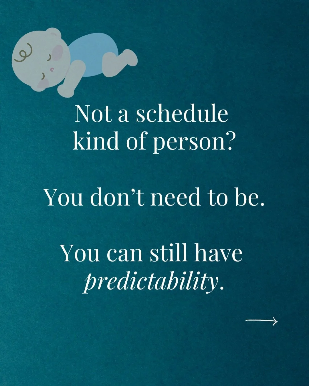 Not a schedule kind of person? No problem. You can still have a predictable day.

A lot of parents feel like if they&rsquo;re not following a strict schedule, everything will feel chaotic. But that&rsquo;s not true.
You don&rsquo;t need a minute by m