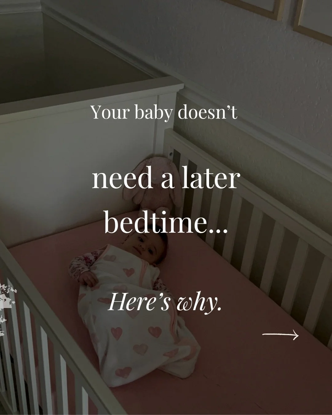 If your baby&rsquo;s bedtime keeps getting pushed later and later, your first instinct might be to think:

&ldquo;Maybe they just aren&rsquo;t tired enough yet.&rdquo;
But in many cases? It&rsquo;s actually the opposite.
When babies become overtired,