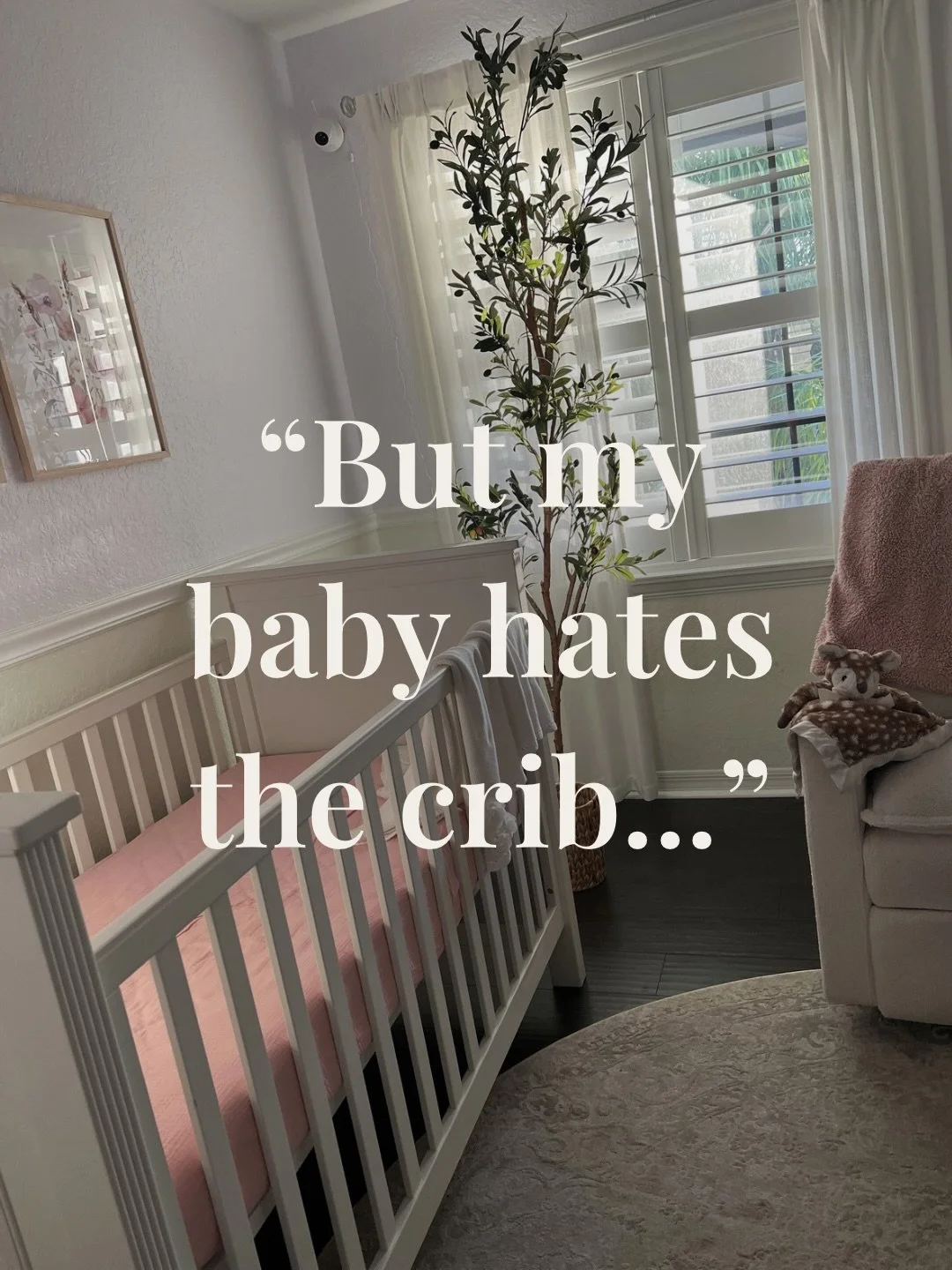 &ldquo;But my baby hates the crib...&rdquo; 🤍

I hear this all the time.
And while it can certainly feel that way, most babies don&rsquo;t actually hate the crib.
More often than not, they&rsquo;re simply unfamiliar with it.

Think about it:
If your