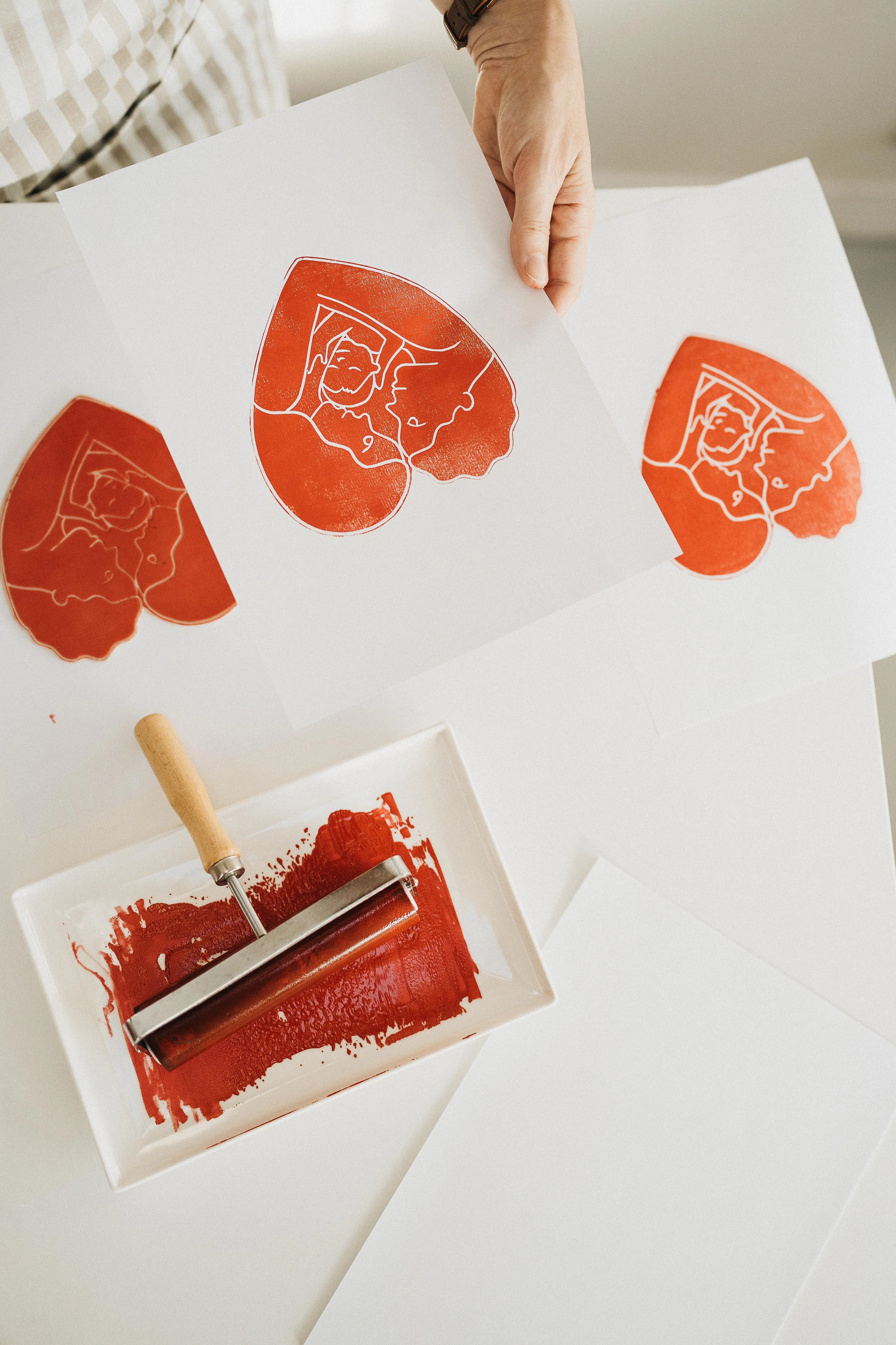 Portrait de l'illustratrice Bérengère Derenne