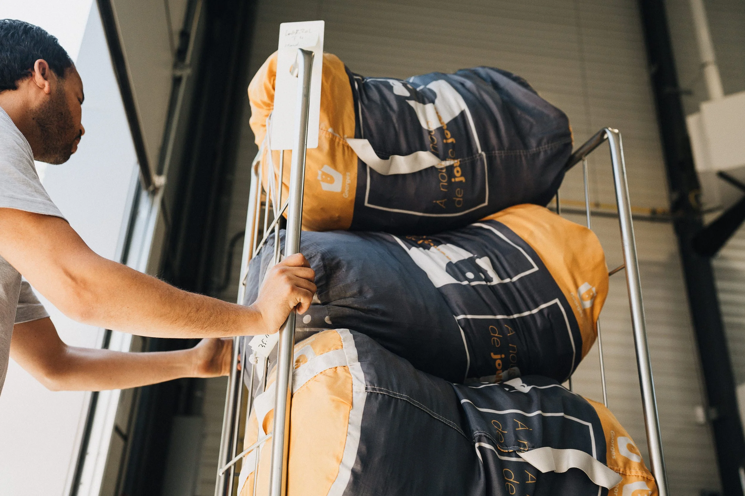 Reportage industriel Georges Blanchisserie