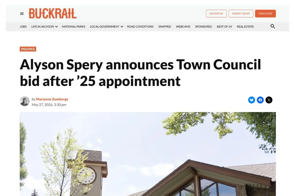 Alyson Spery announces Town Council bid after ’25 appointment