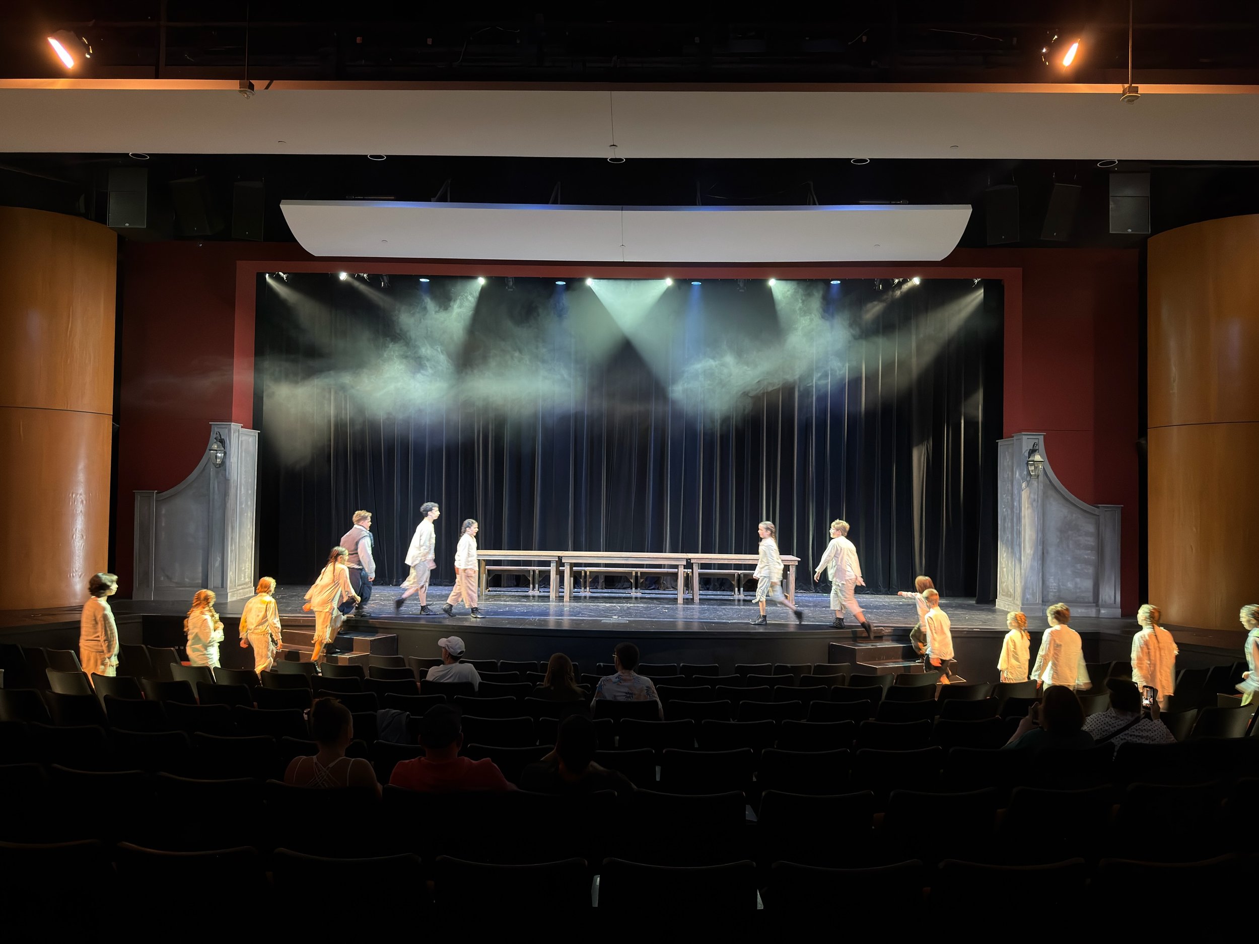 Oliver! 2026 For @nicelytheatre

Directed by: Mitch Masters @masters.mitchell 
Scenic Design by: Eric Maher @eric.w.maher 
Lighting design by: Neil Koivu @neilkoivu 
Costumes by: Karen Page @karen.page.7169