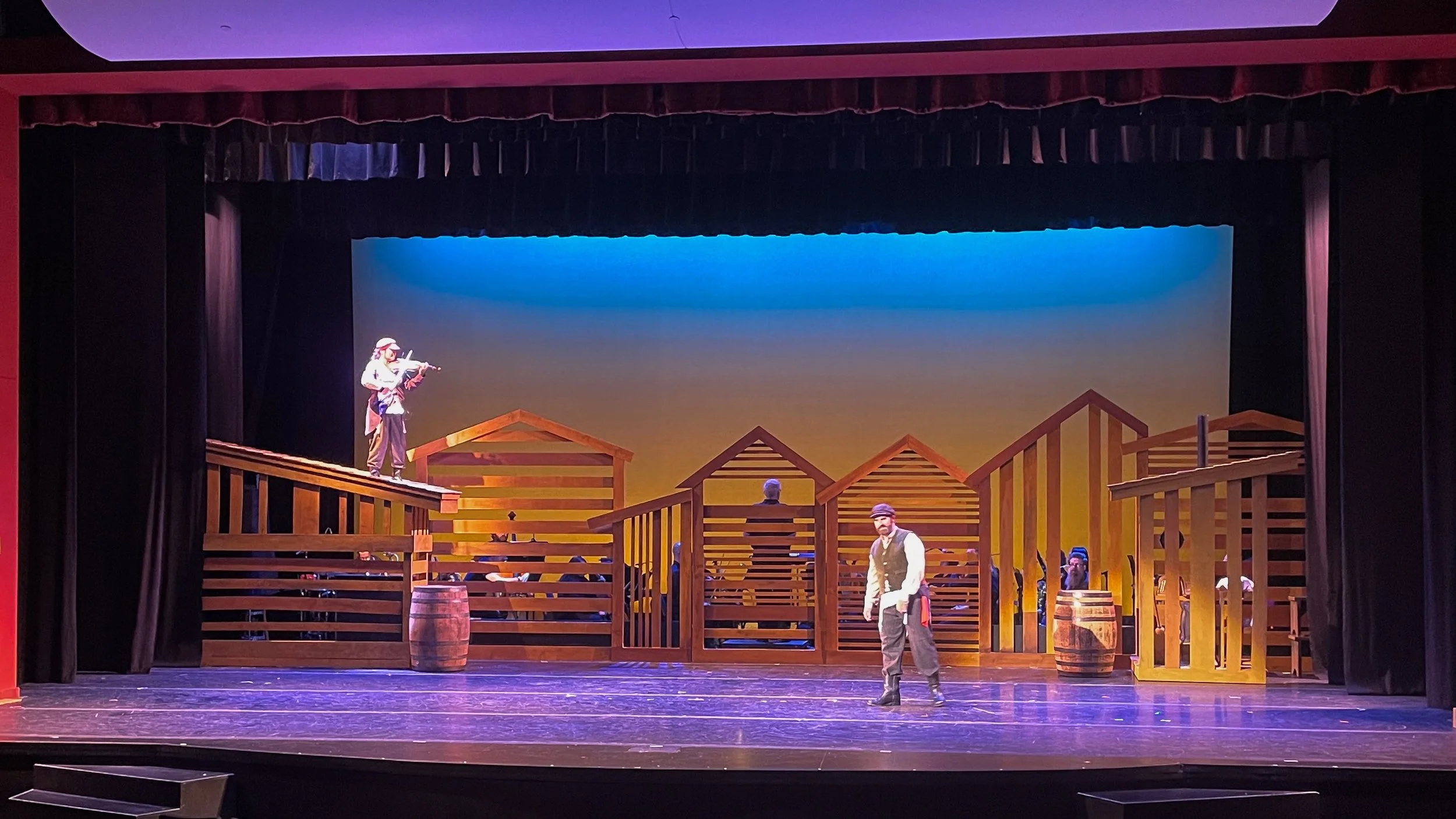 Fiddler on the Roof #throwbackthursday to last year for @nicelytheatre. 

Directed by Mitch Masters @masters.mitchell
Music directed by Dan Greig @greig.dan 
Choreographed by Mark McCleese
Scenic design by Eric Maher @eric.w.maher 
Lighting Design by