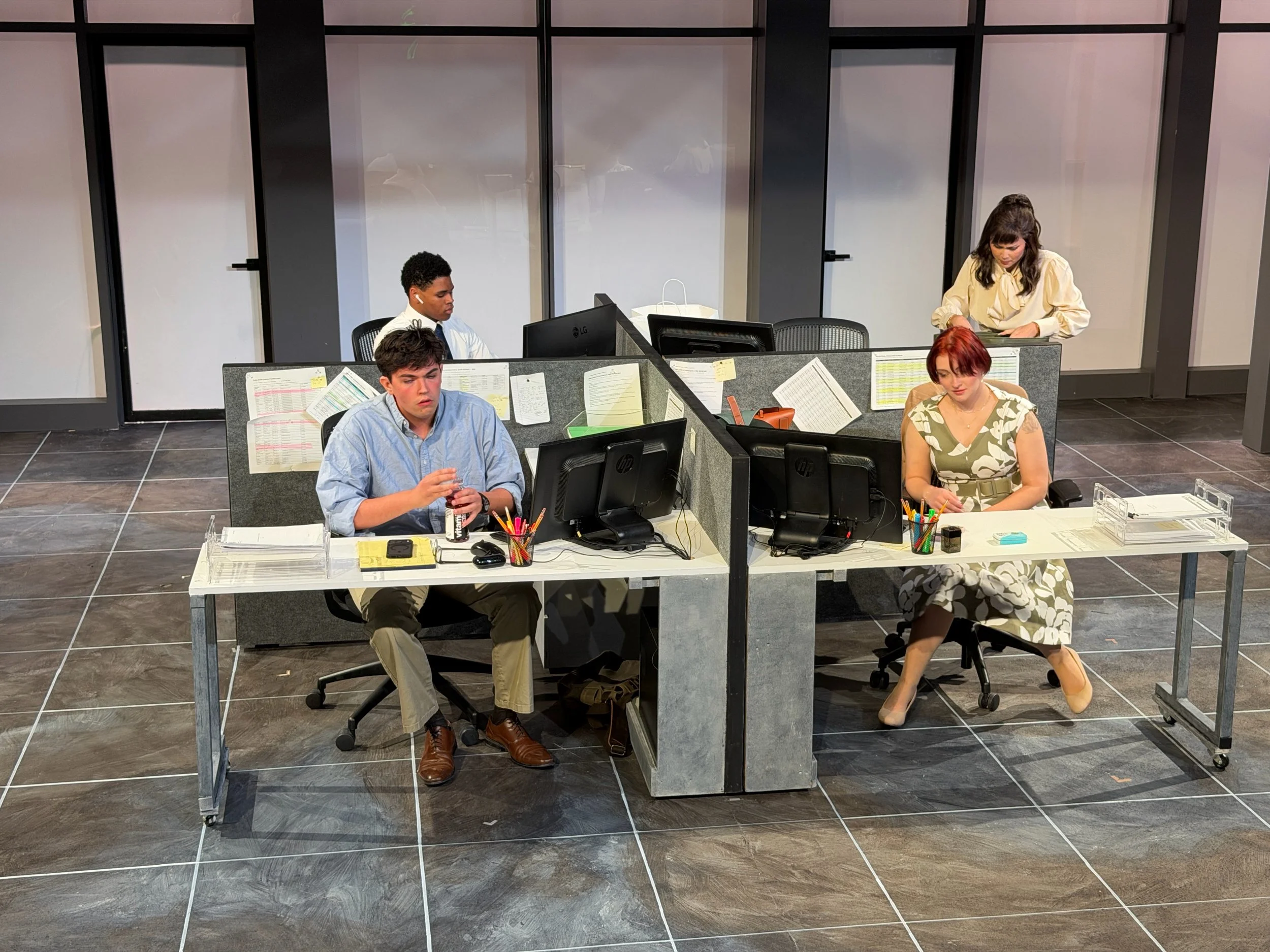 Happy opening to Gloria at Oakland University @oumusictheatredance tonight. It was a great first time as a guest designer. 

Directed by Jacob Ben Widmar @jbenwidmar 
Stage Manager Bex Papazian @bex_p0 
Assistant Stage Manager Amandine Mouche @amandi