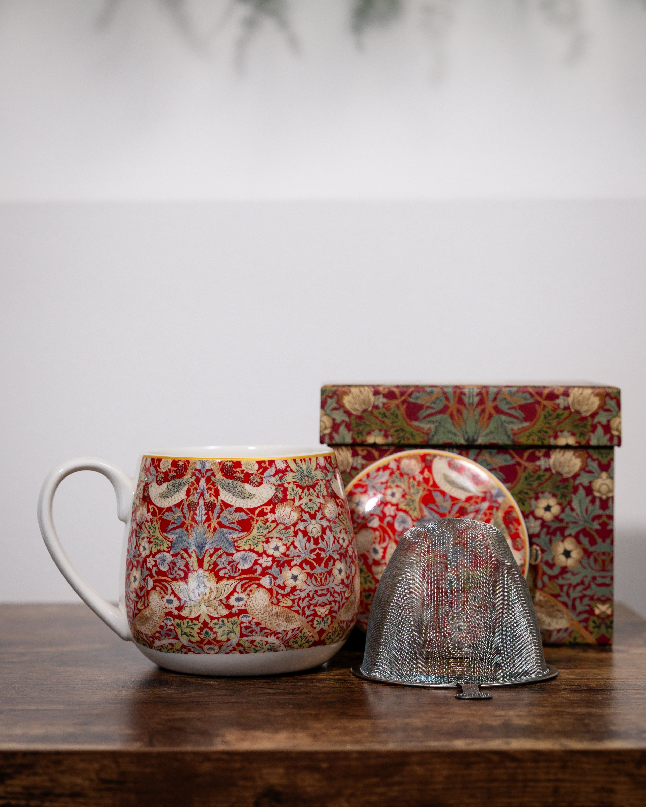 Rustikale Tasse mit Geschenkverpackung