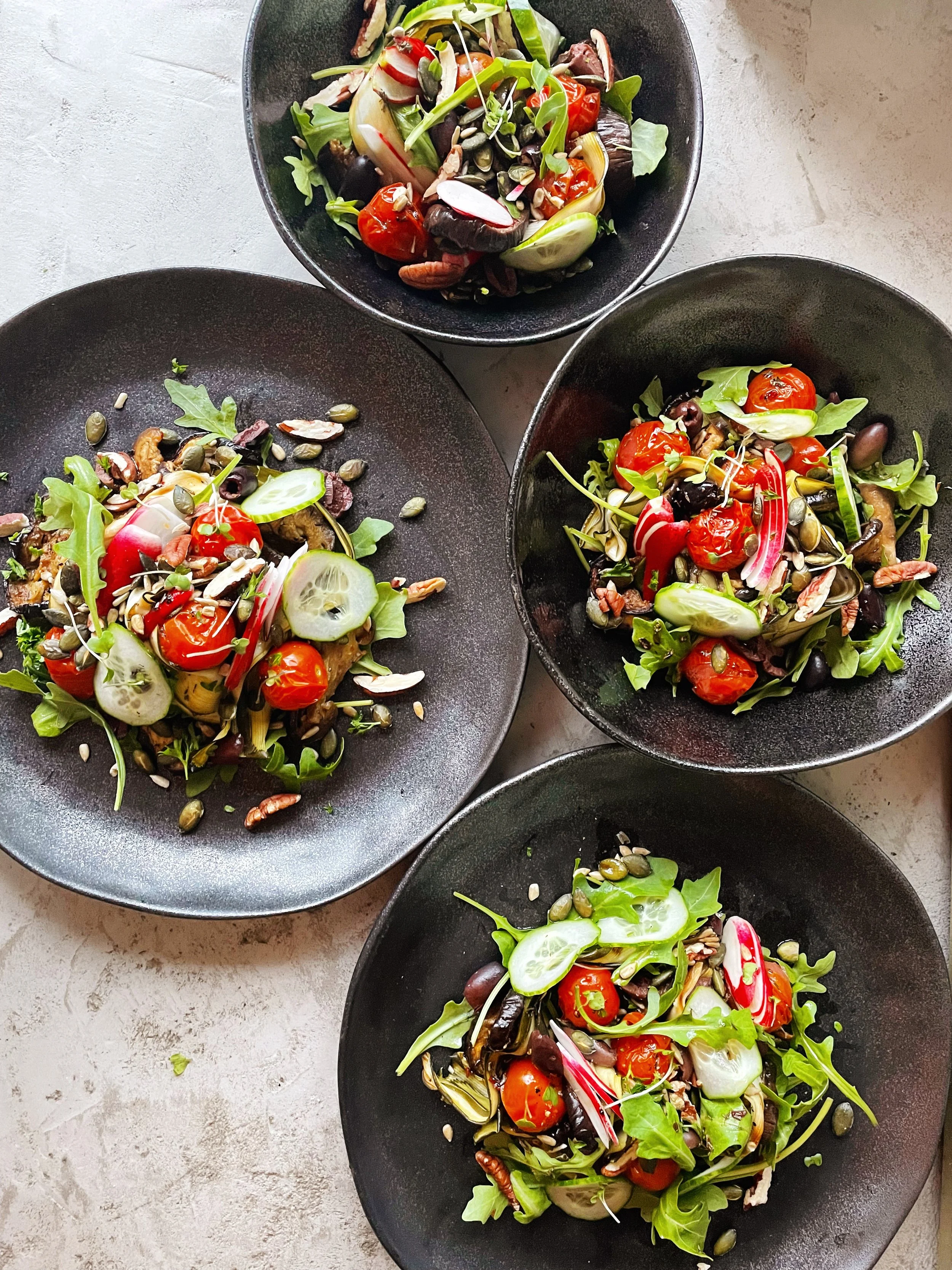 kleurrijke salade Den Haag 