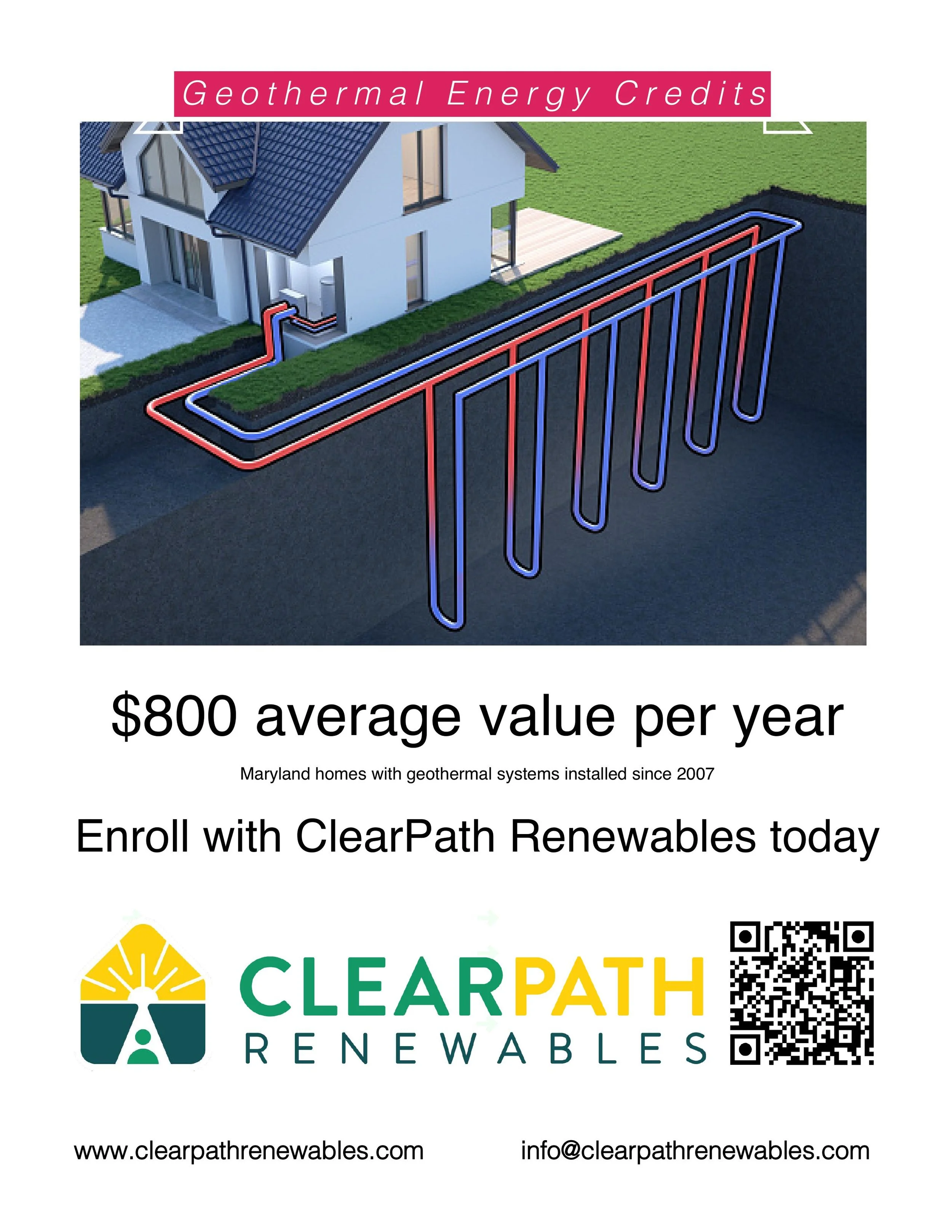 Clearpath Renewables Maryland GREC Flyer