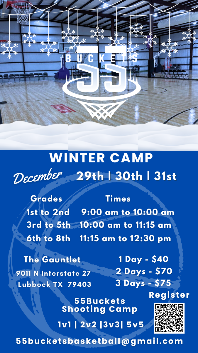 Winter Basketball shooting Camp