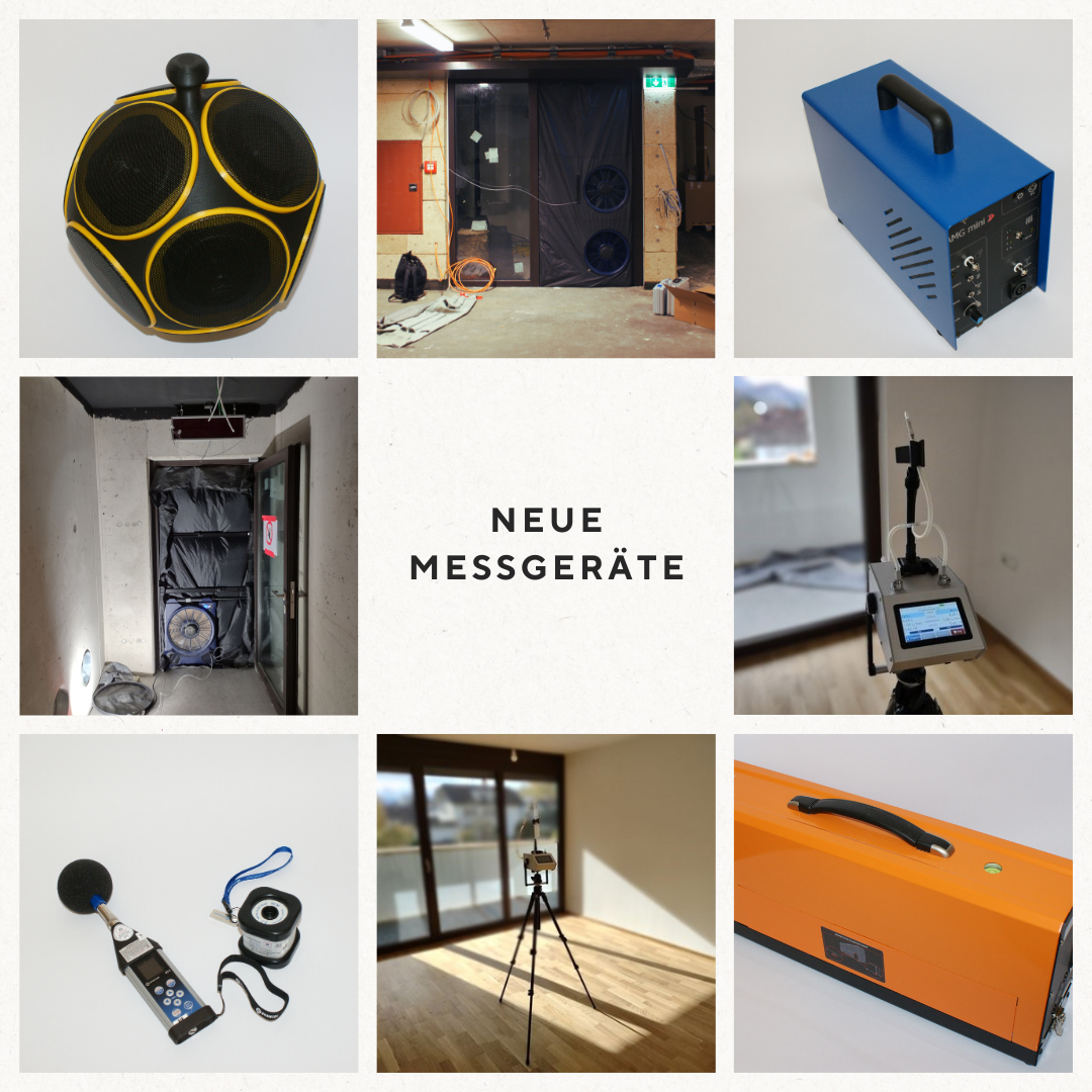 Neue Messgeräte