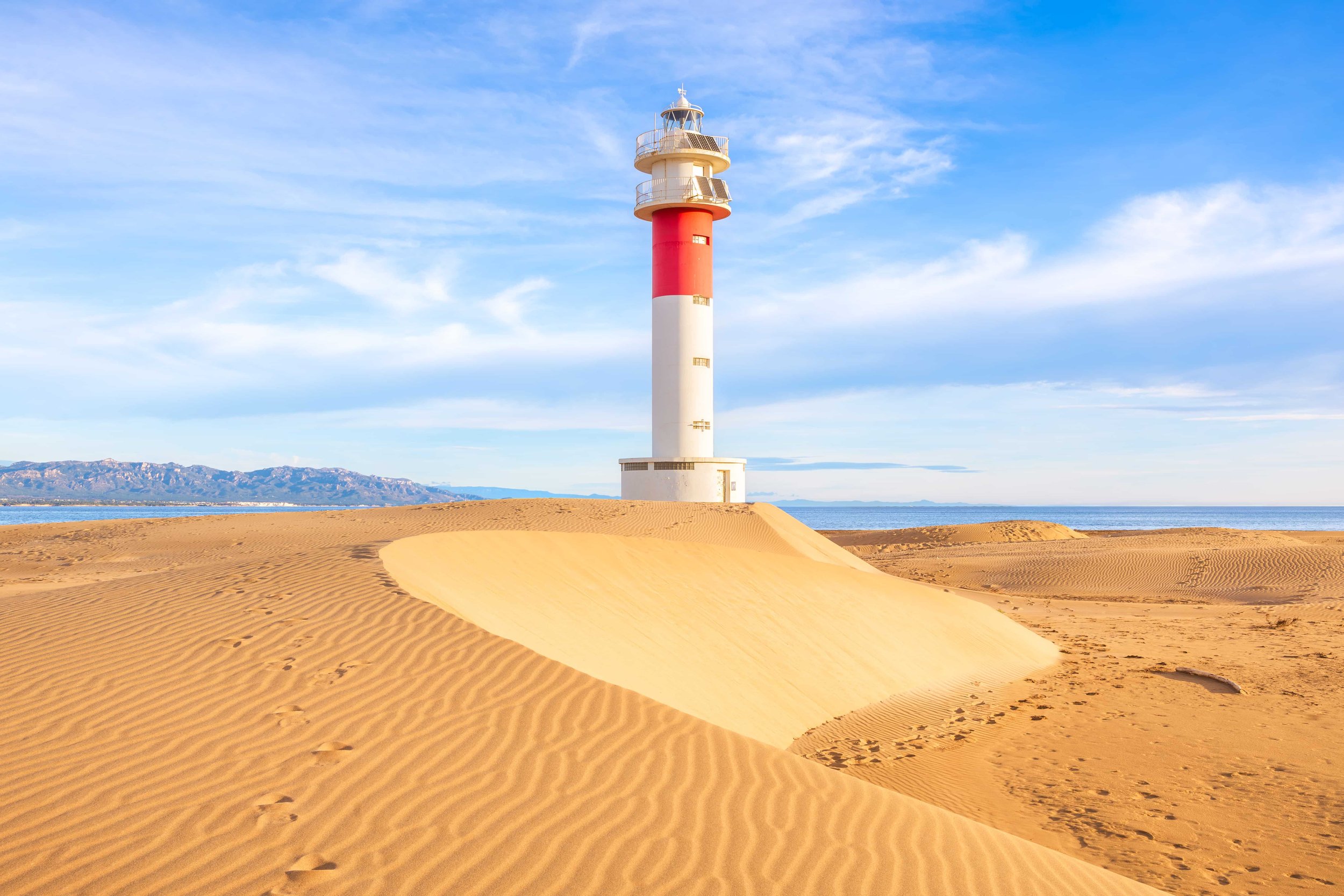 Faro del Fangar. Delta del Ebro