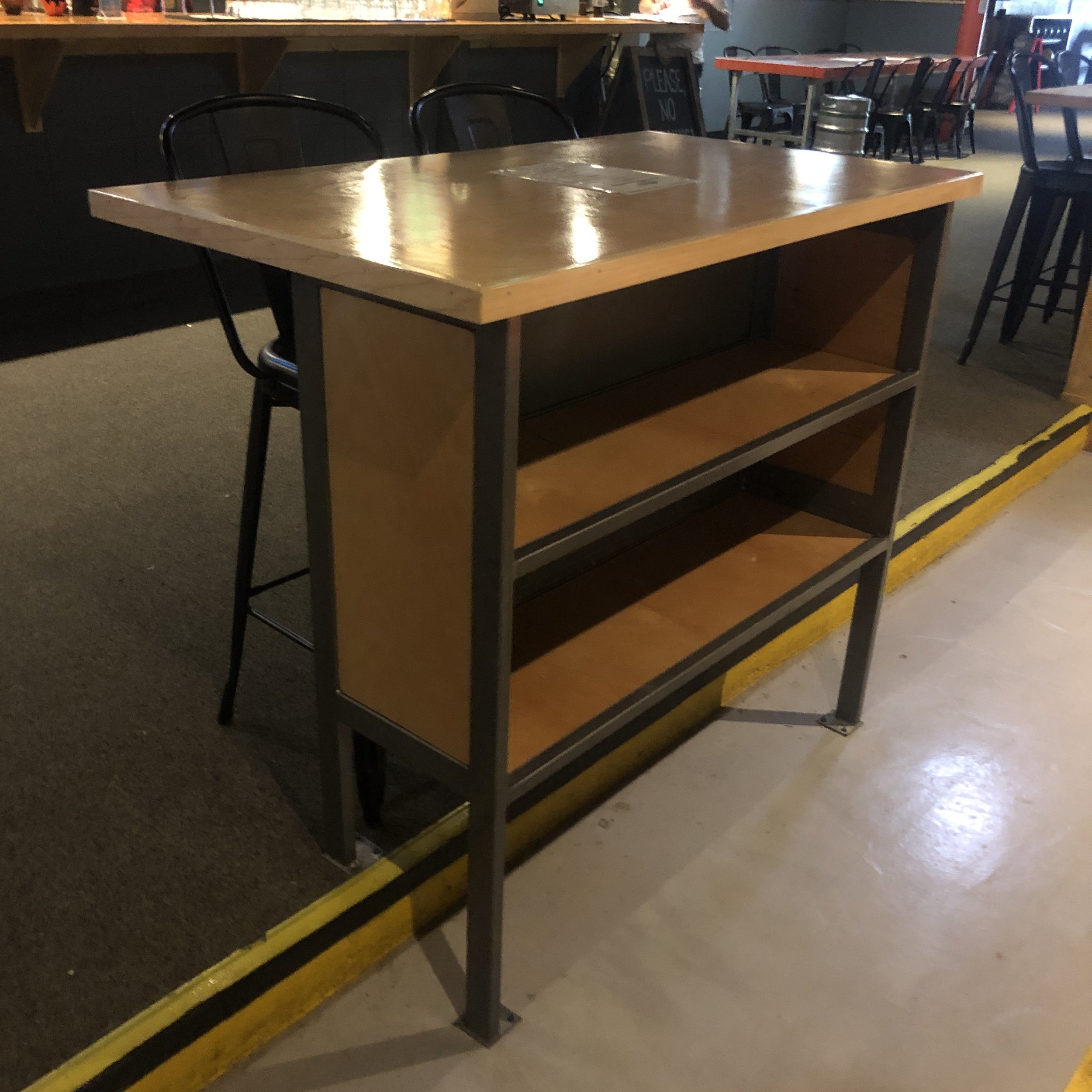 New storage at the Comet Bowling alley