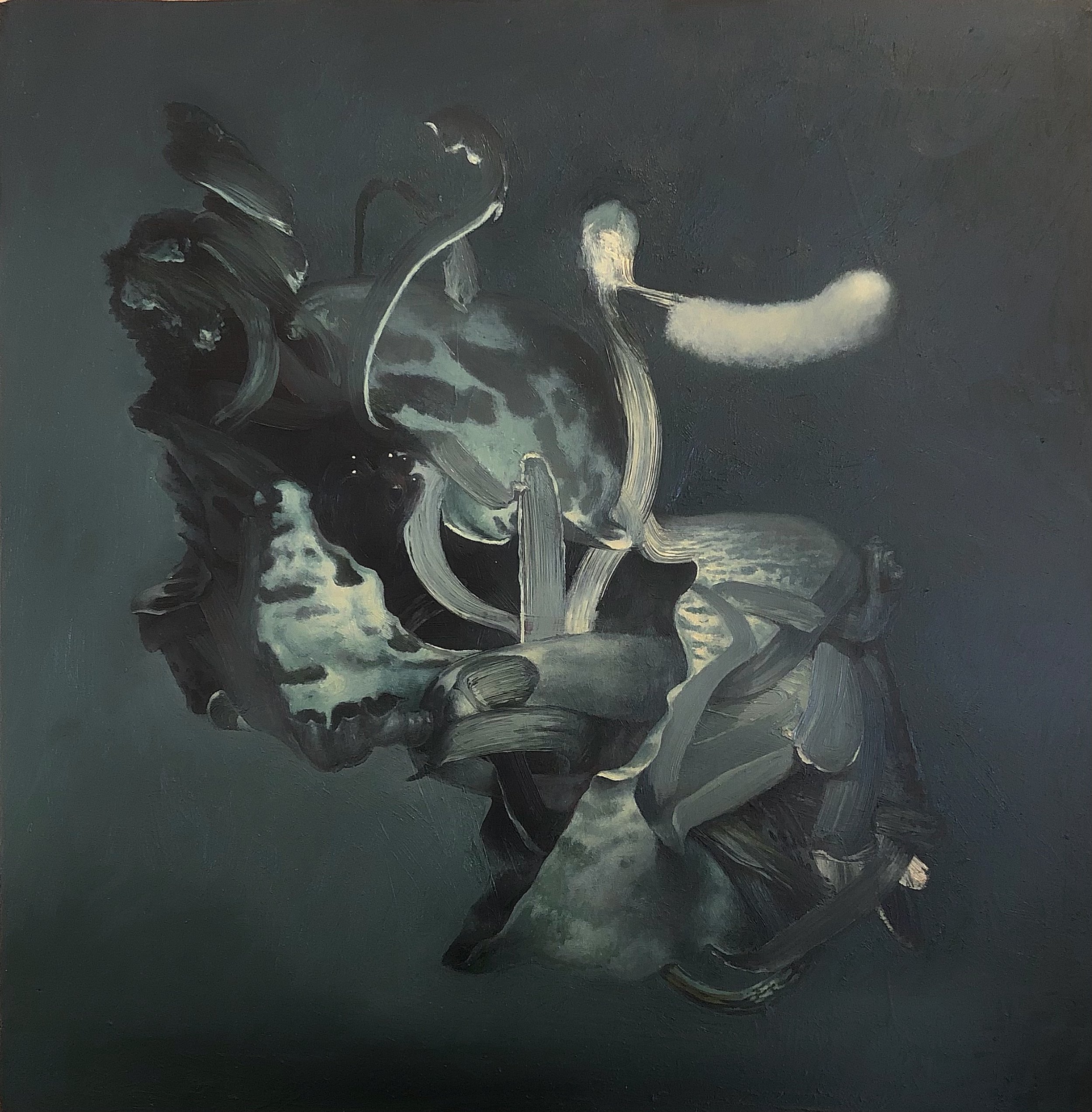 Study. Still life as Object. Oil on Panel